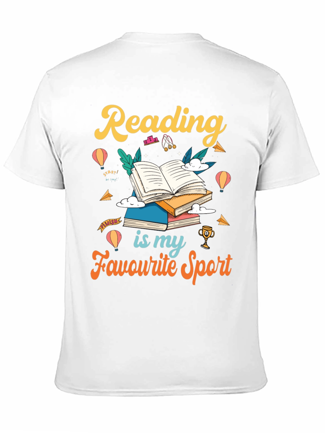 Reading is My Favourite Sport T-Shirt