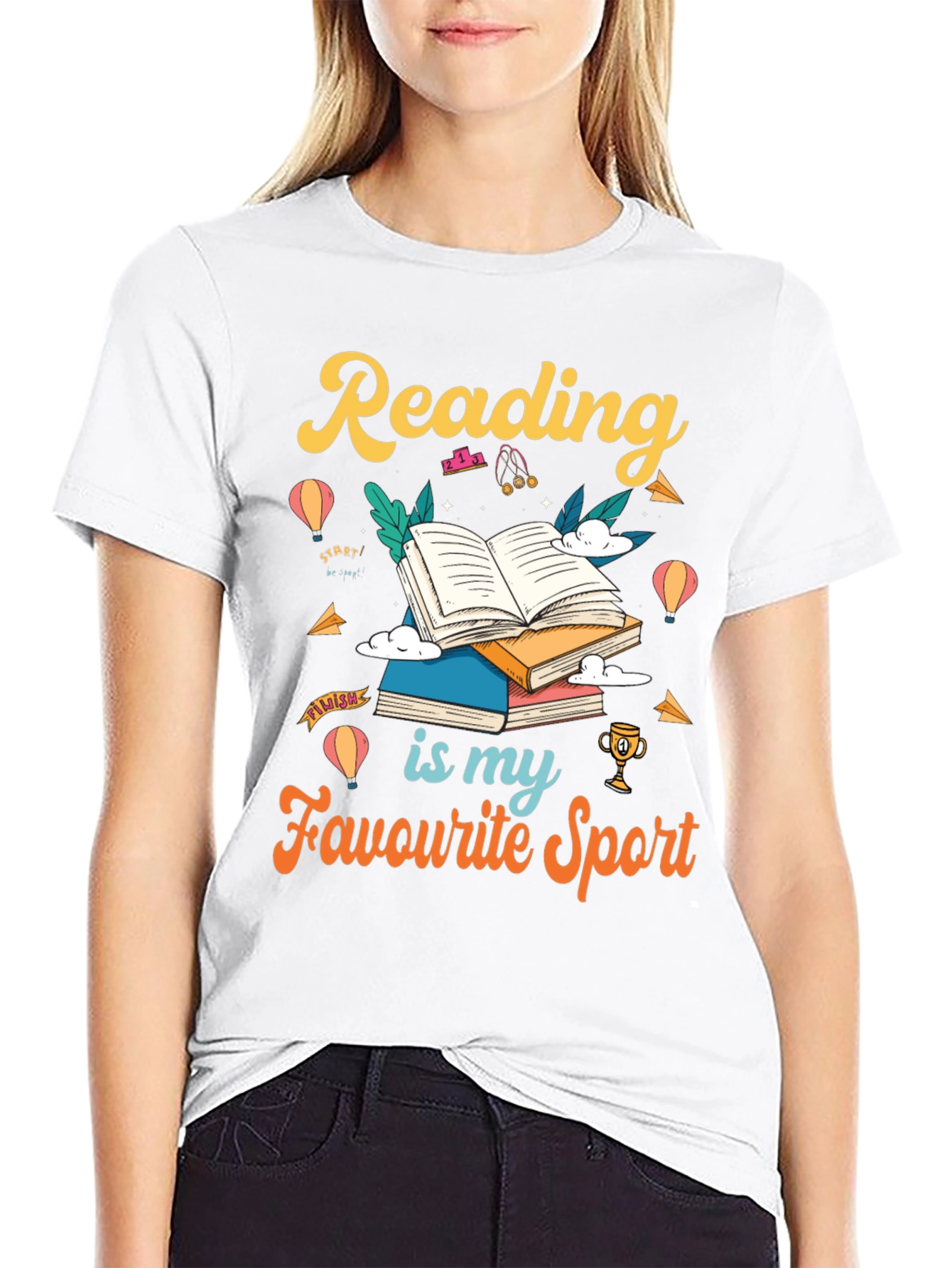 Reading is My Favourite Sport T-Shirt
