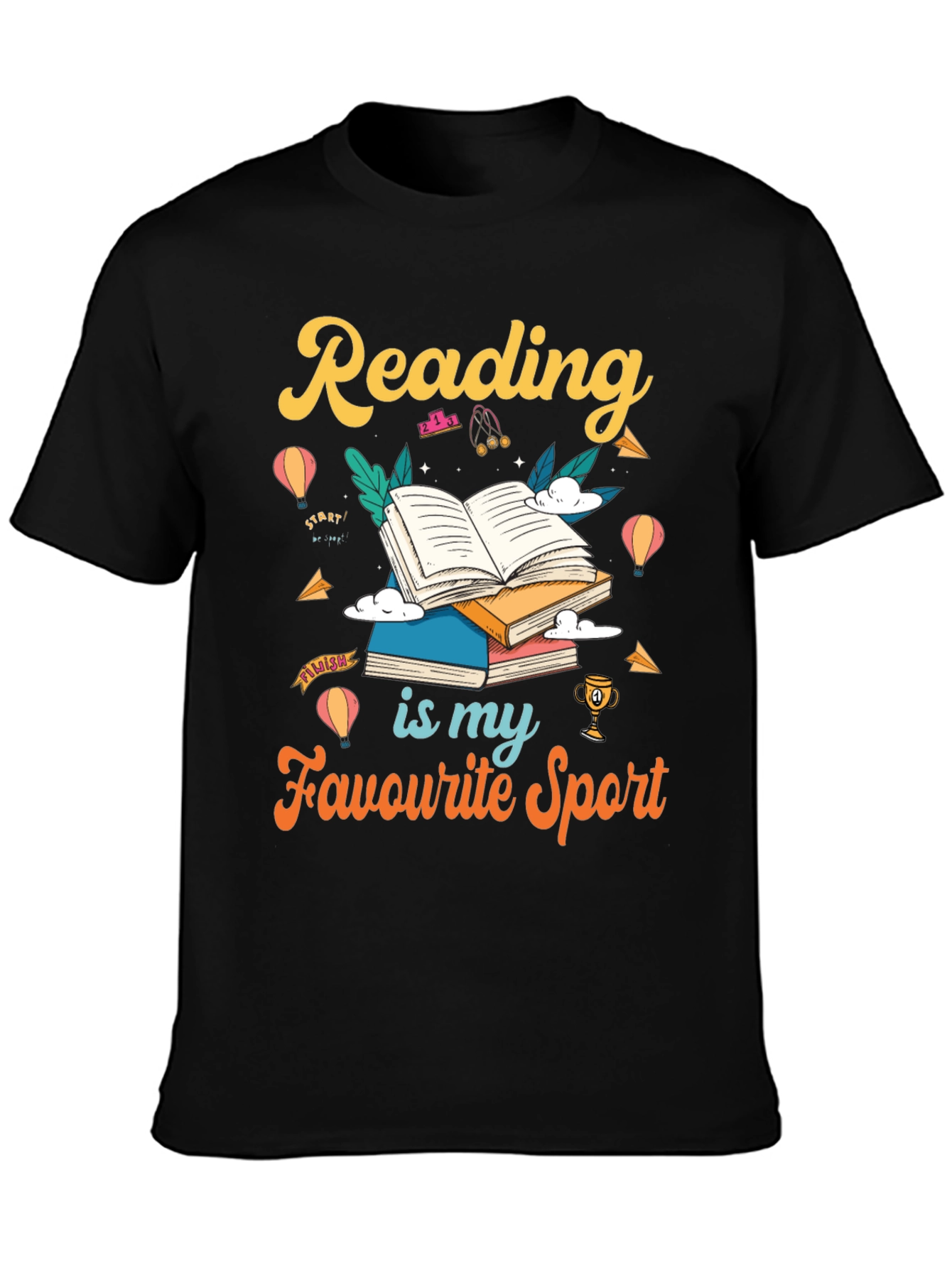 Reading is My Favourite Sport T-Shirt
