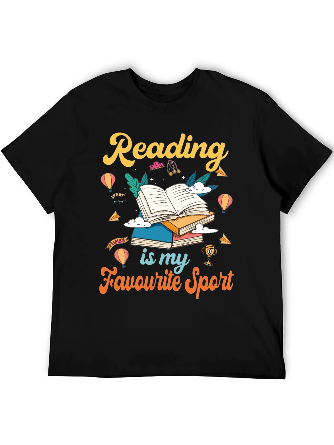 Reading is My Favourite Sport T-Shirt
