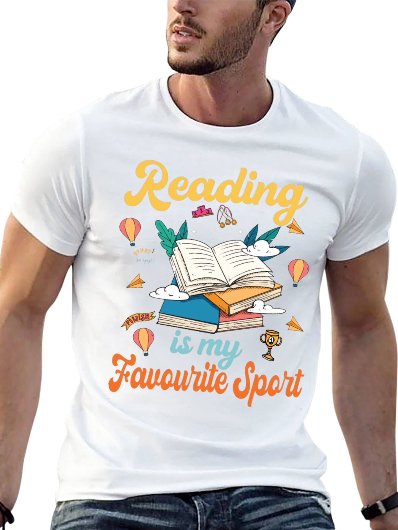 Reading is My Favourite Sport T-Shirt