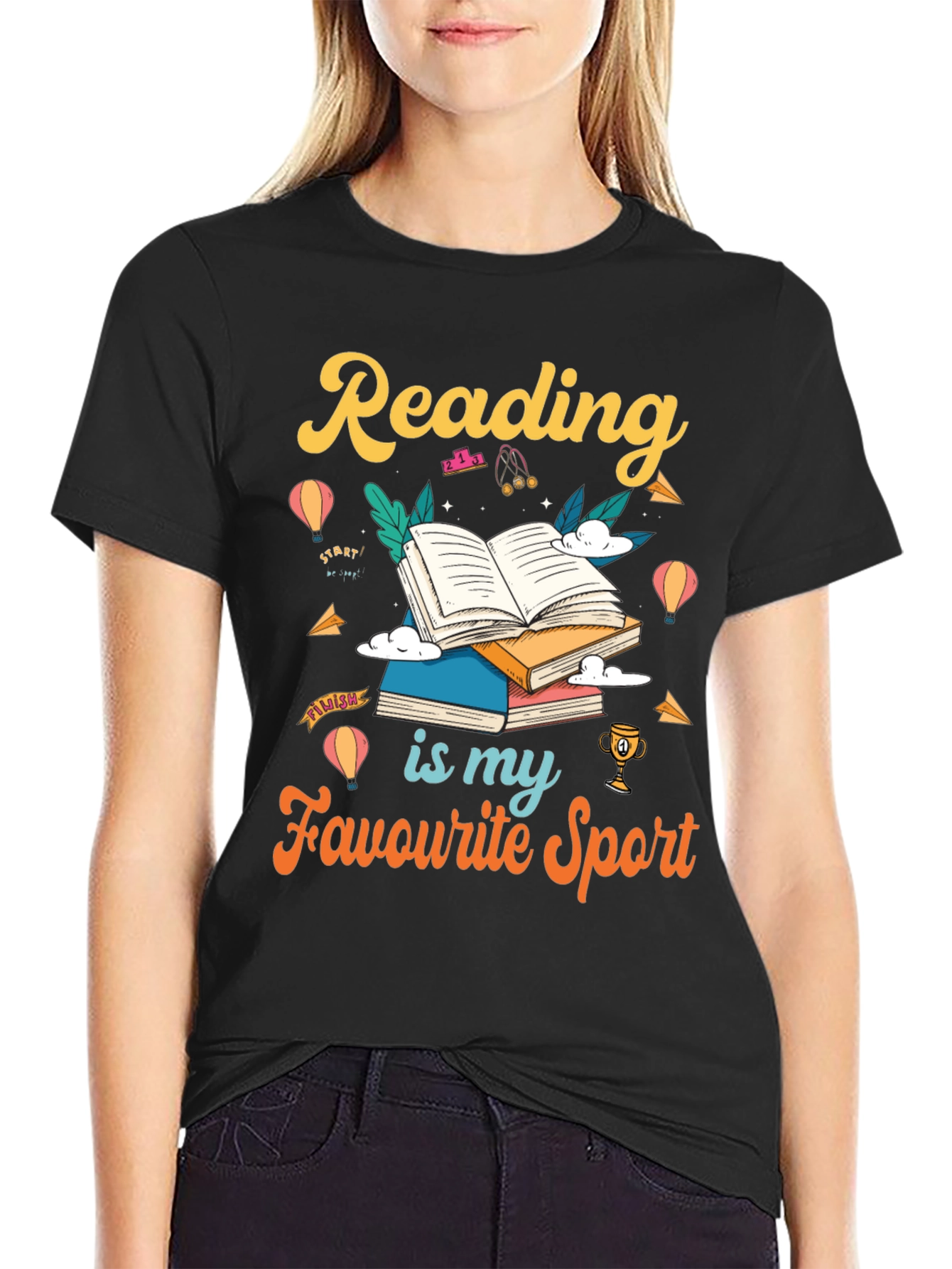 Reading is My Favourite Sport T-Shirt
