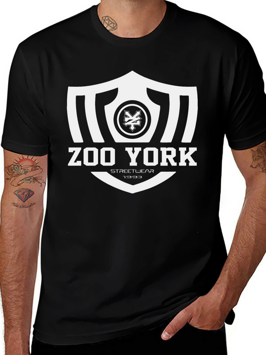 Zoo York Black Graphic Tee - Classic Streetwear Style