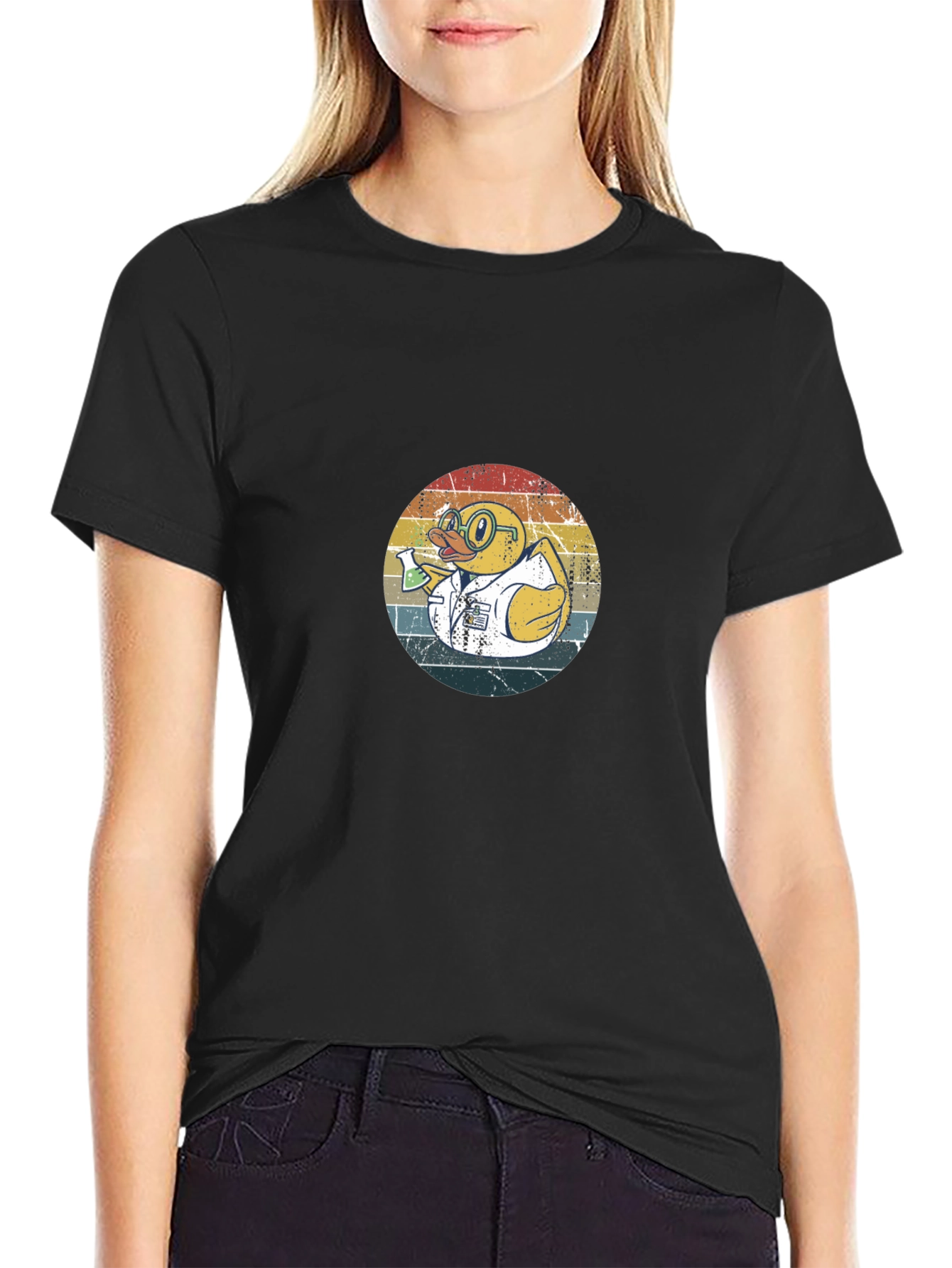 Scientist Rubber Duck T-Shirt