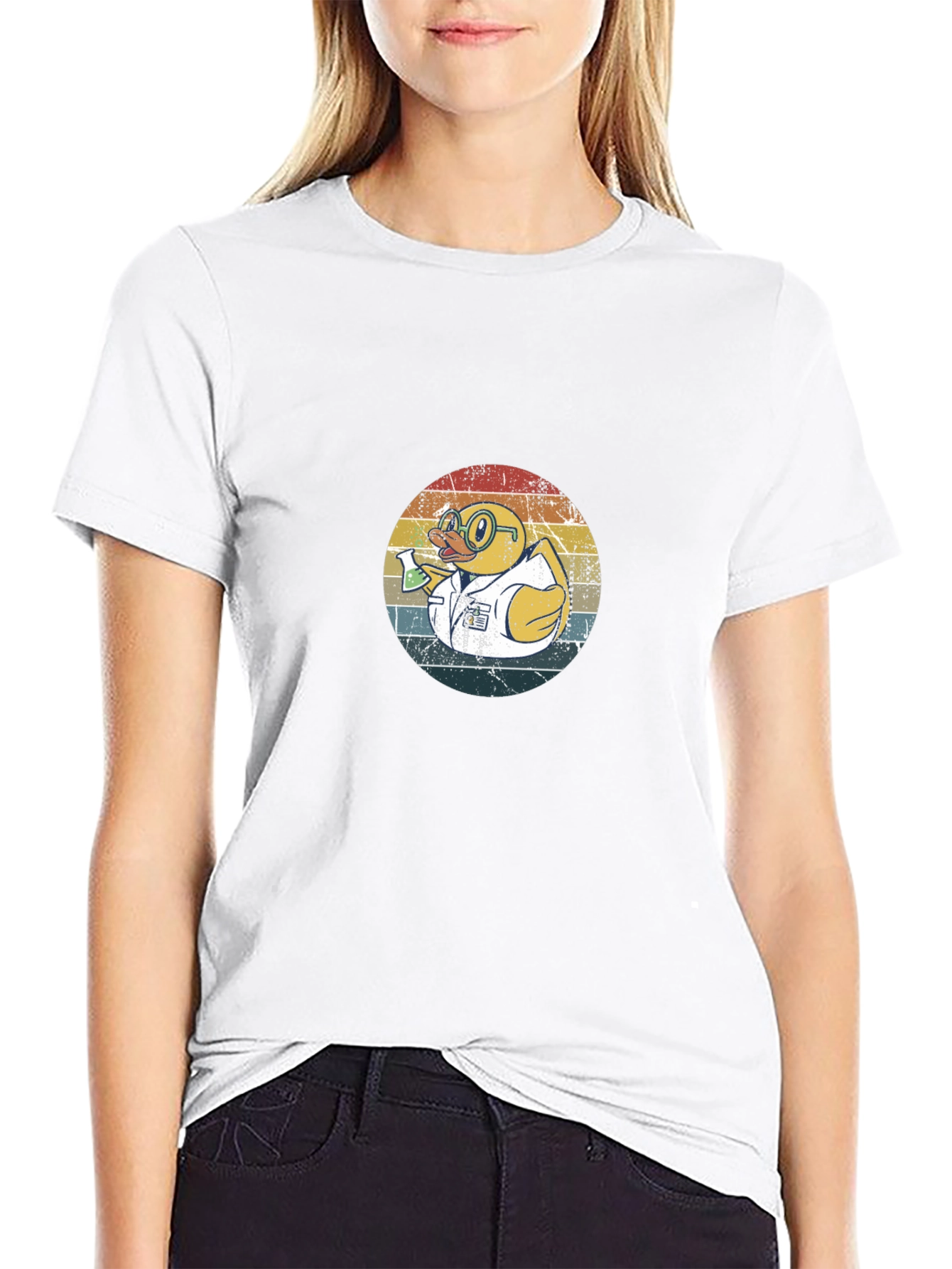 Scientist Rubber Duck T-Shirt