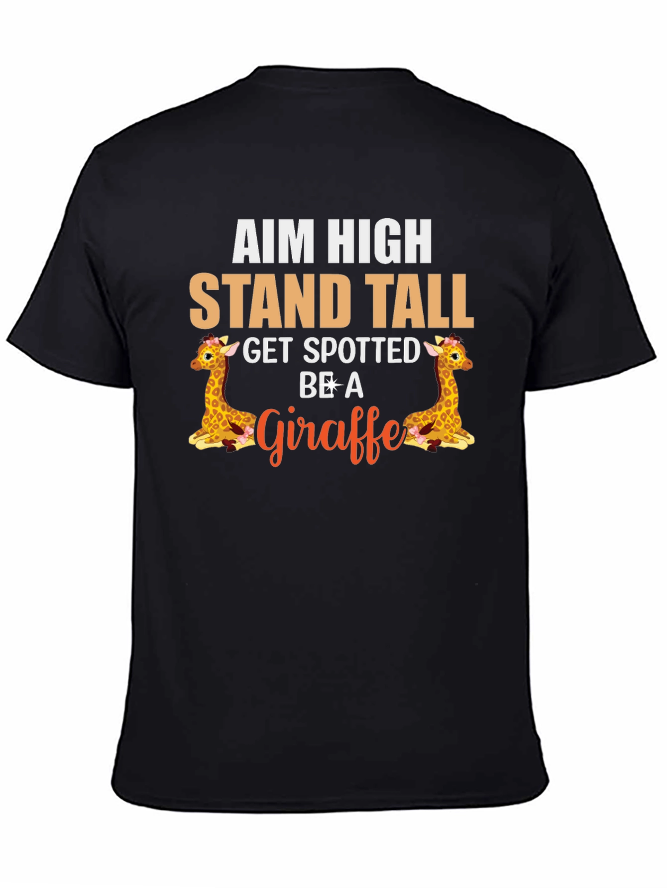 Aim High Giraffe Graphic Tee