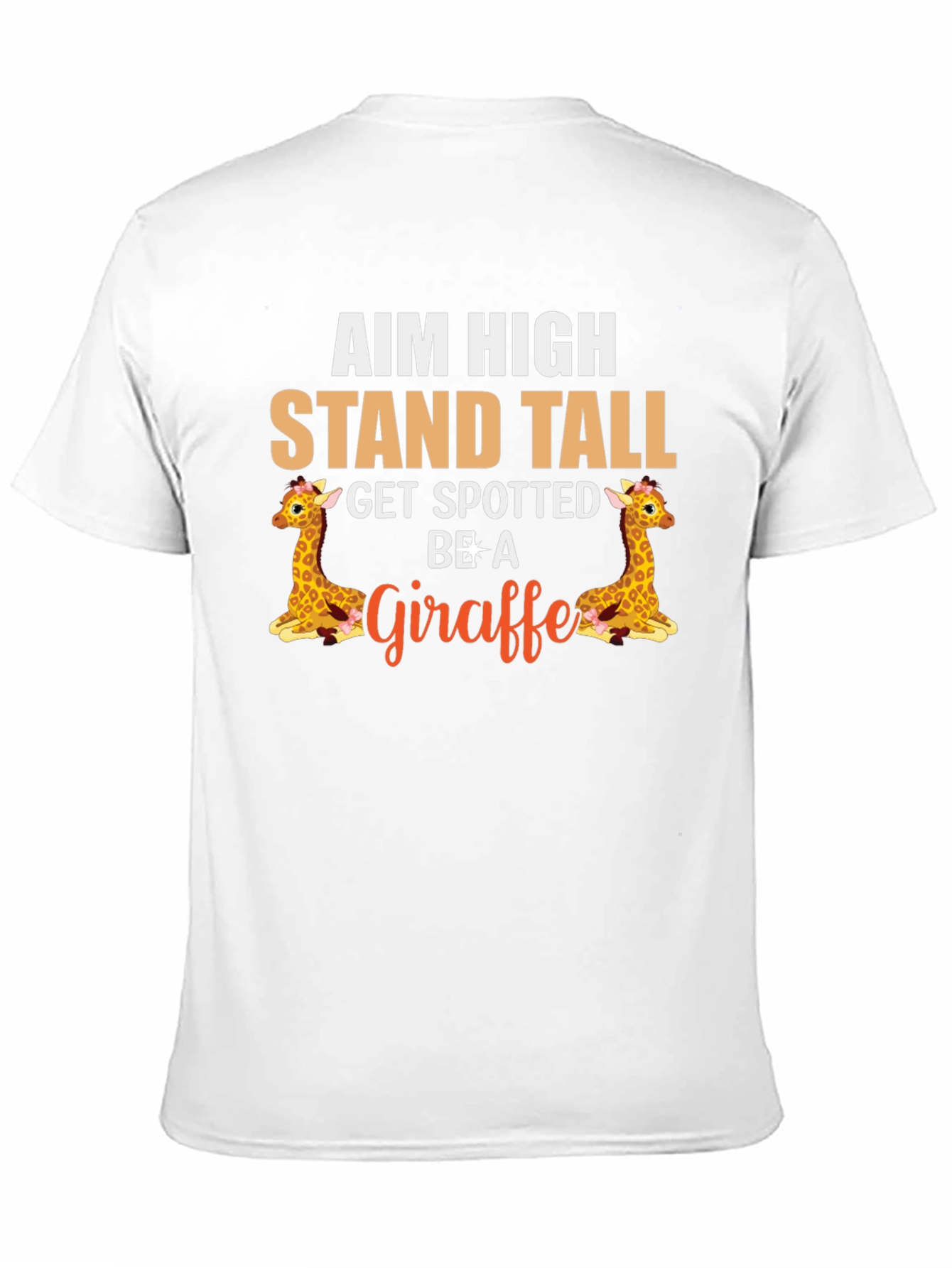 Aim High Giraffe Graphic Tee