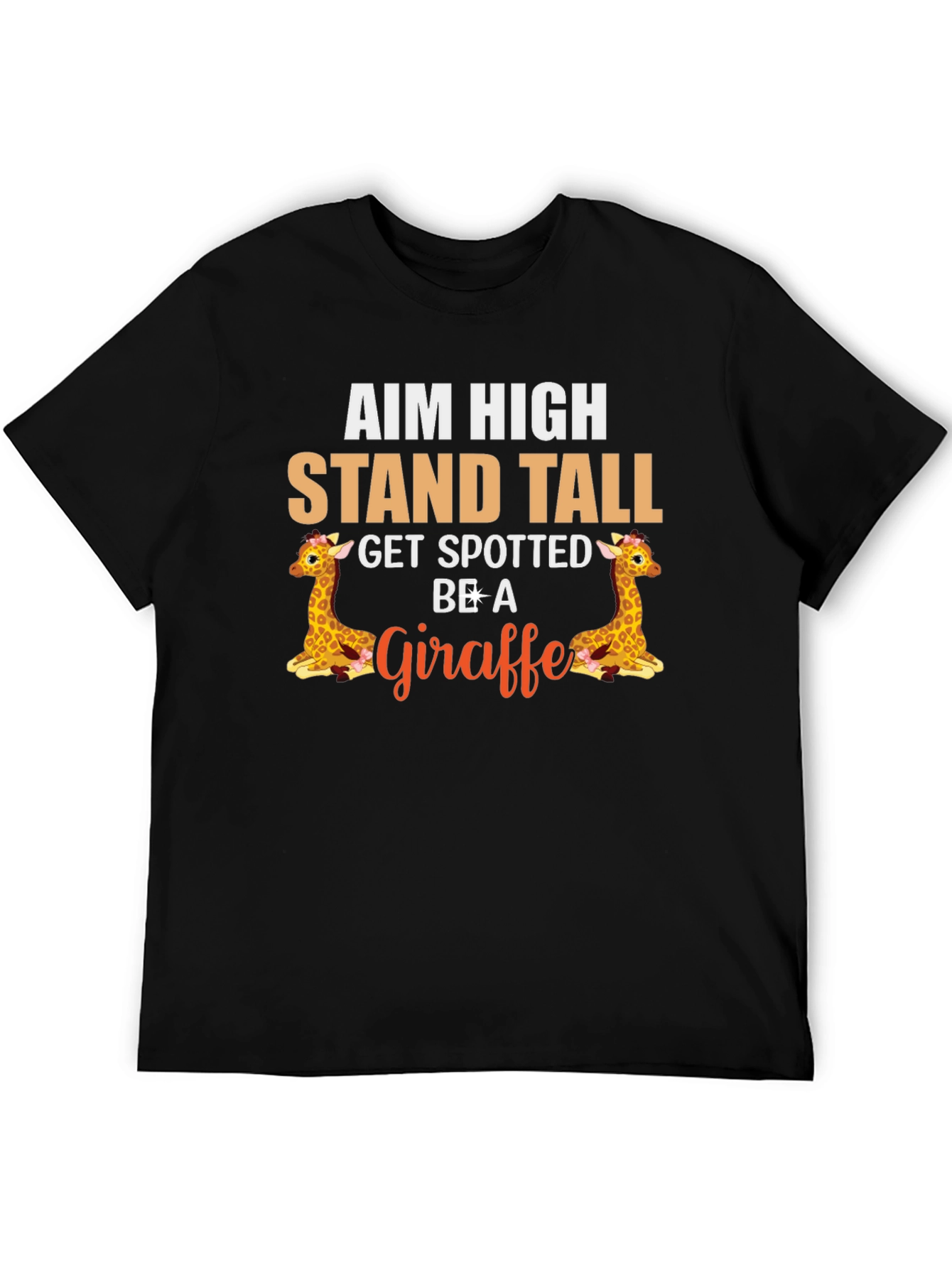 Aim High Giraffe Graphic Tee