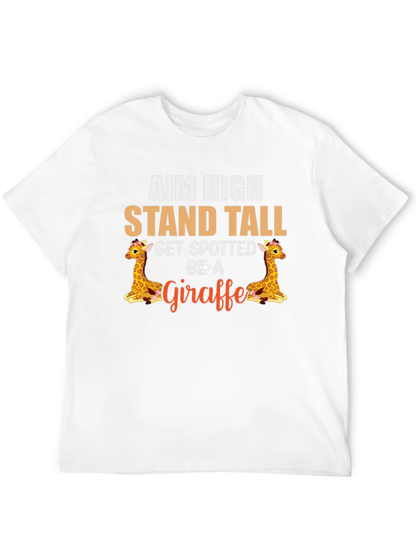 Aim High Giraffe Graphic Tee