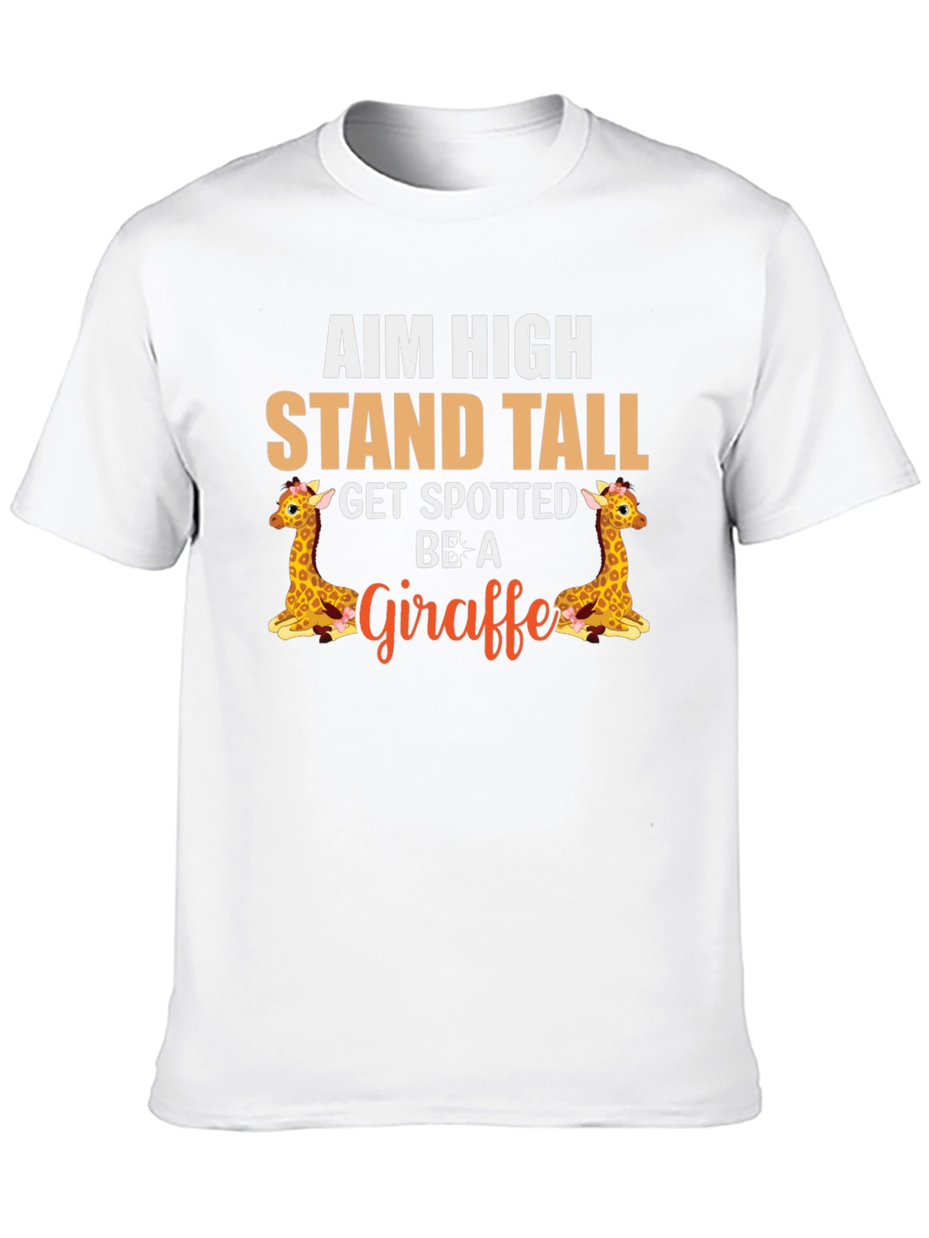 Aim High Giraffe Graphic Tee