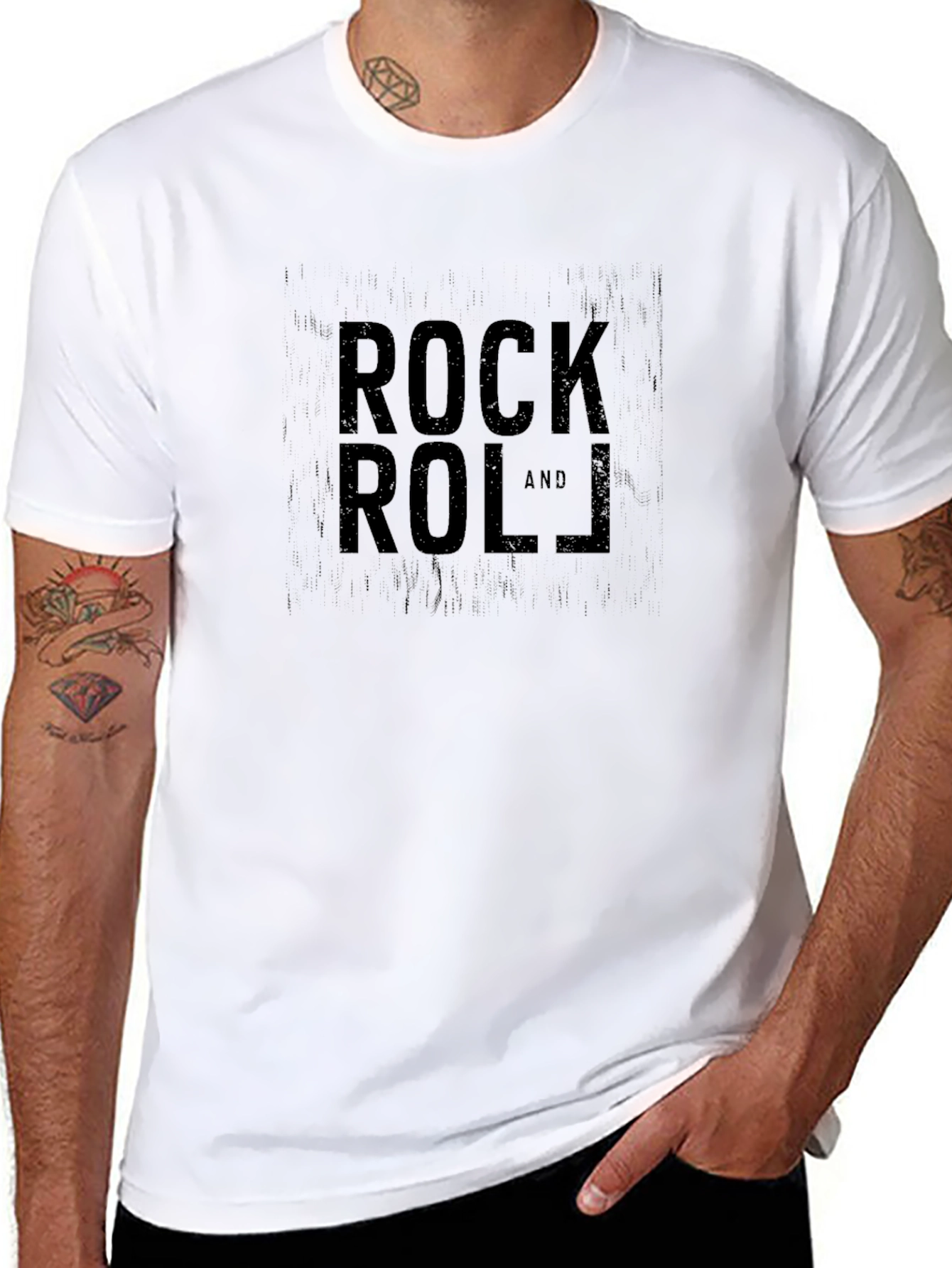 Rock and Roll Black T-Shirt