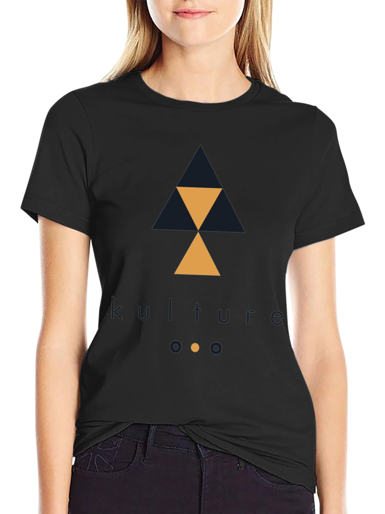 Kulture Geometric Tee - Modern Graphic Design