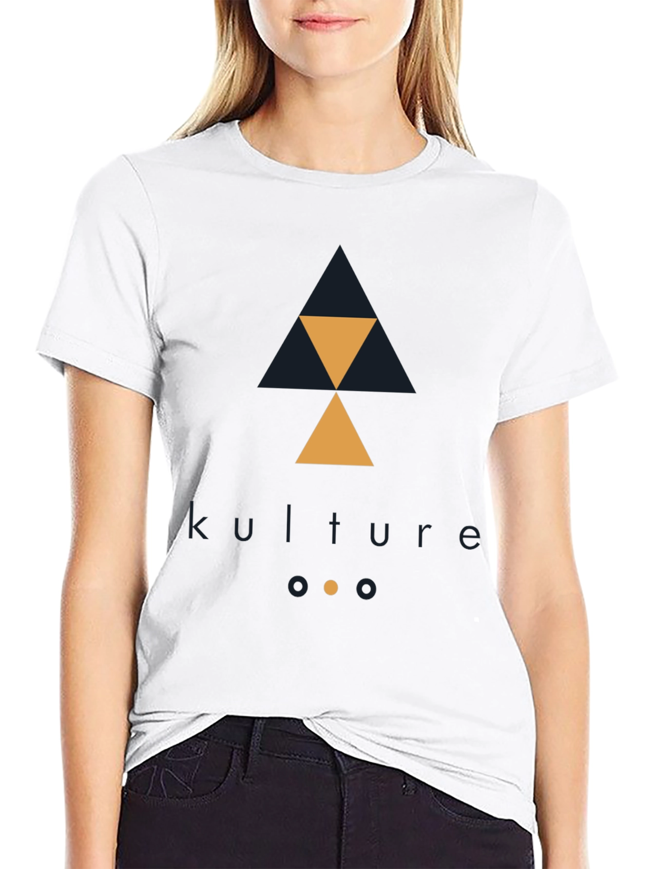 Kulture Geometric Tee - Modern Graphic Design
