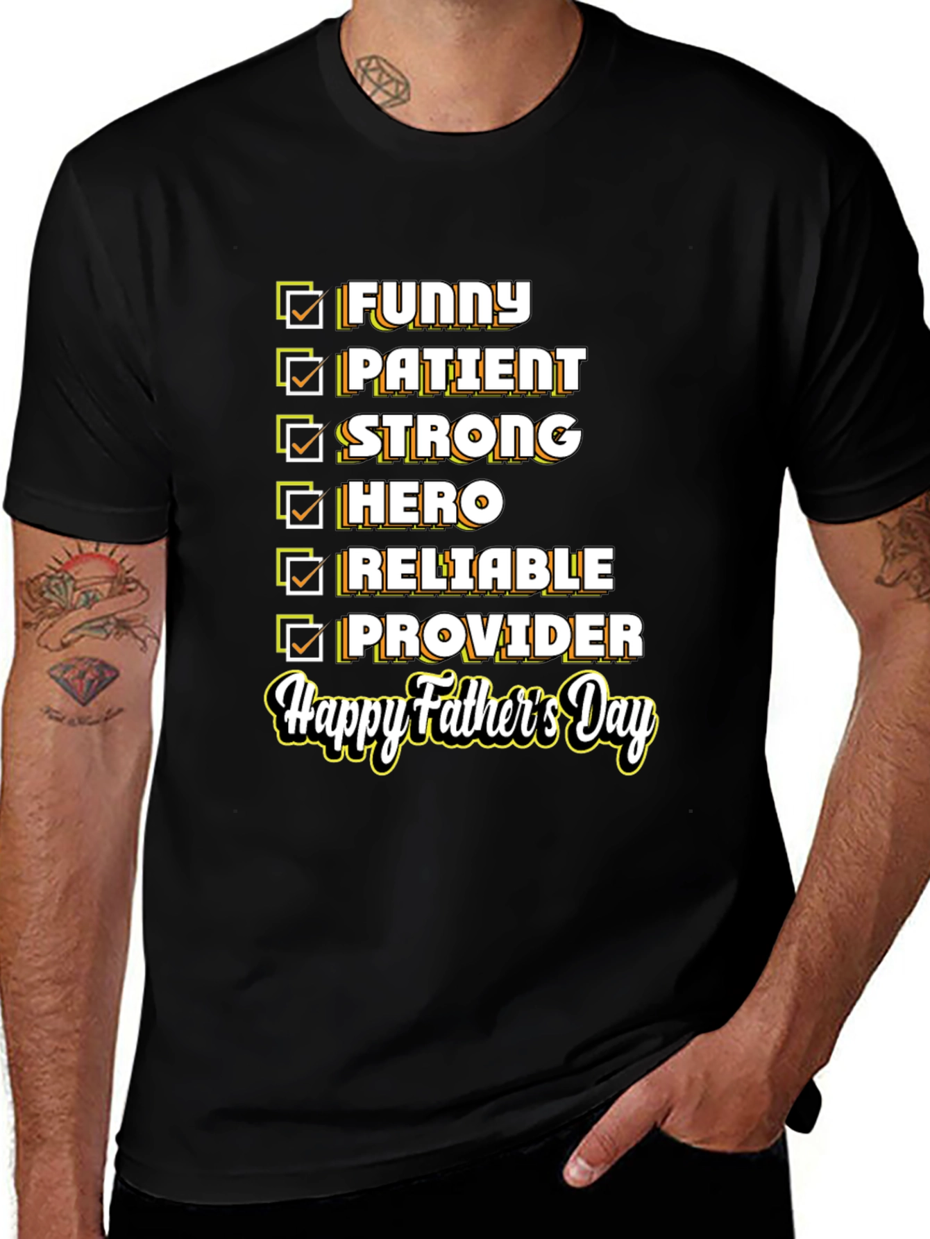 Funny Patient Strong Fathers Day T-Shirt