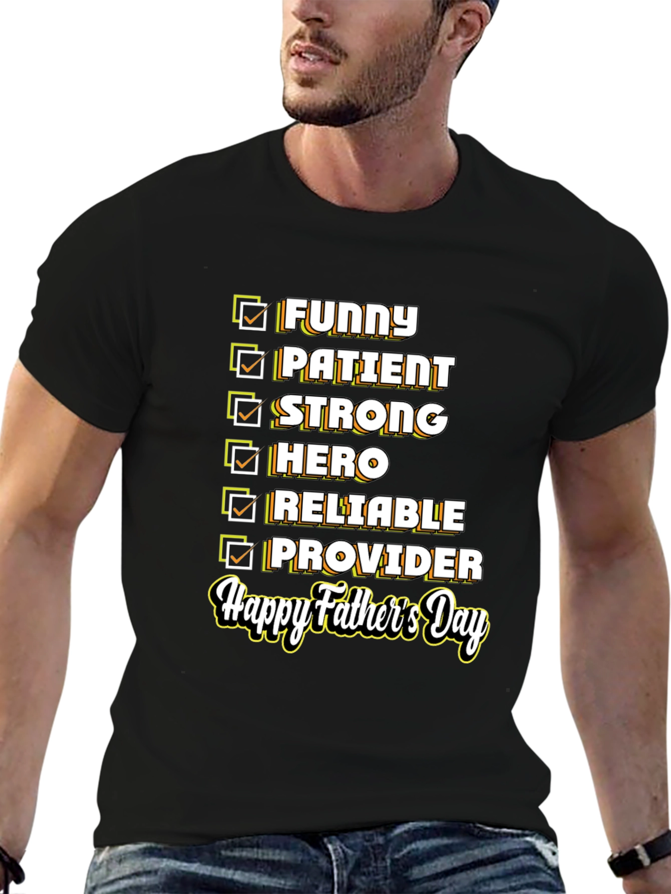 Funny Patient Strong Fathers Day T-Shirt