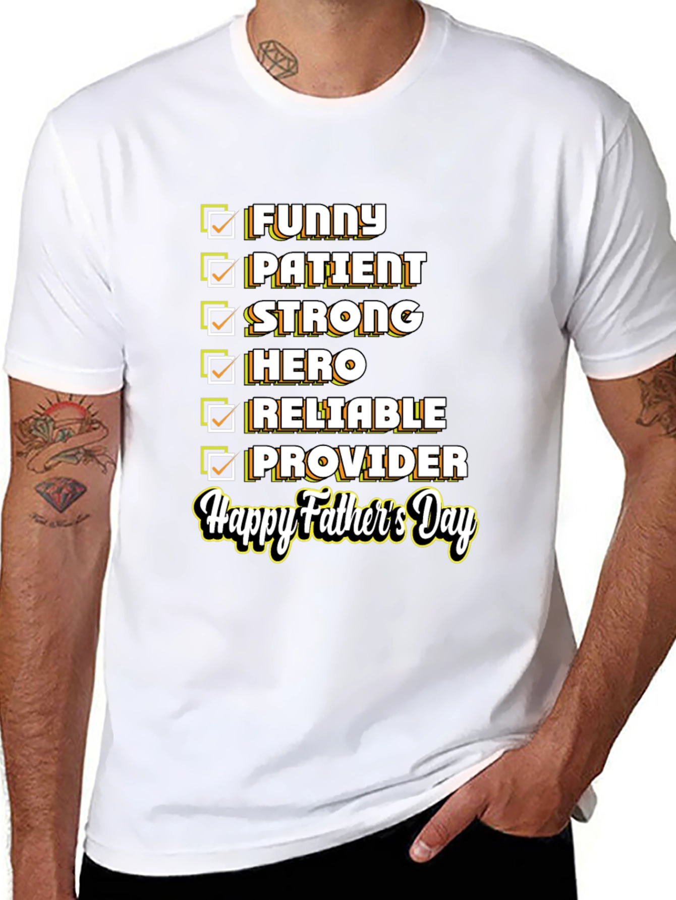 Funny Patient Strong Fathers Day T-Shirt