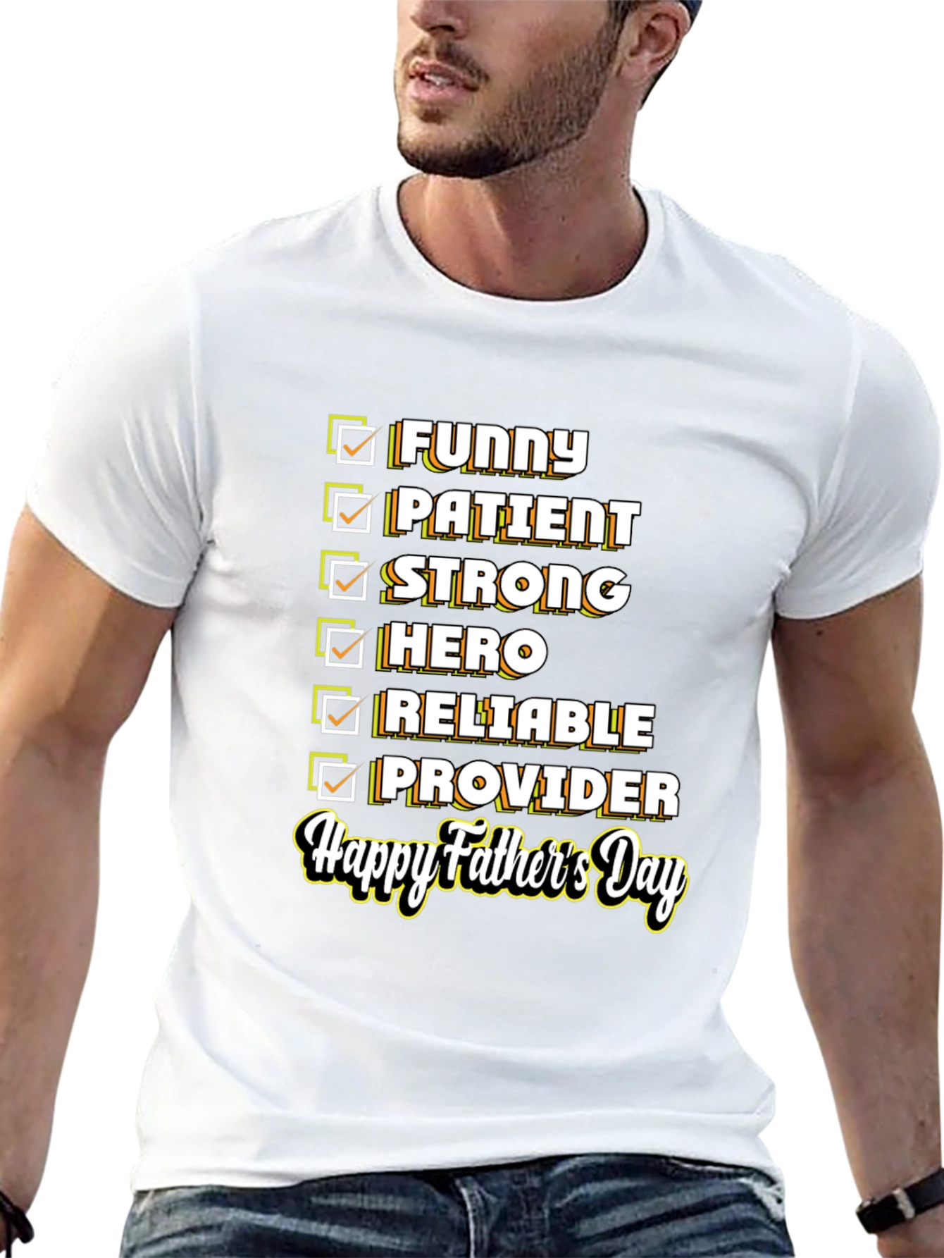 Funny Patient Strong Fathers Day T-Shirt