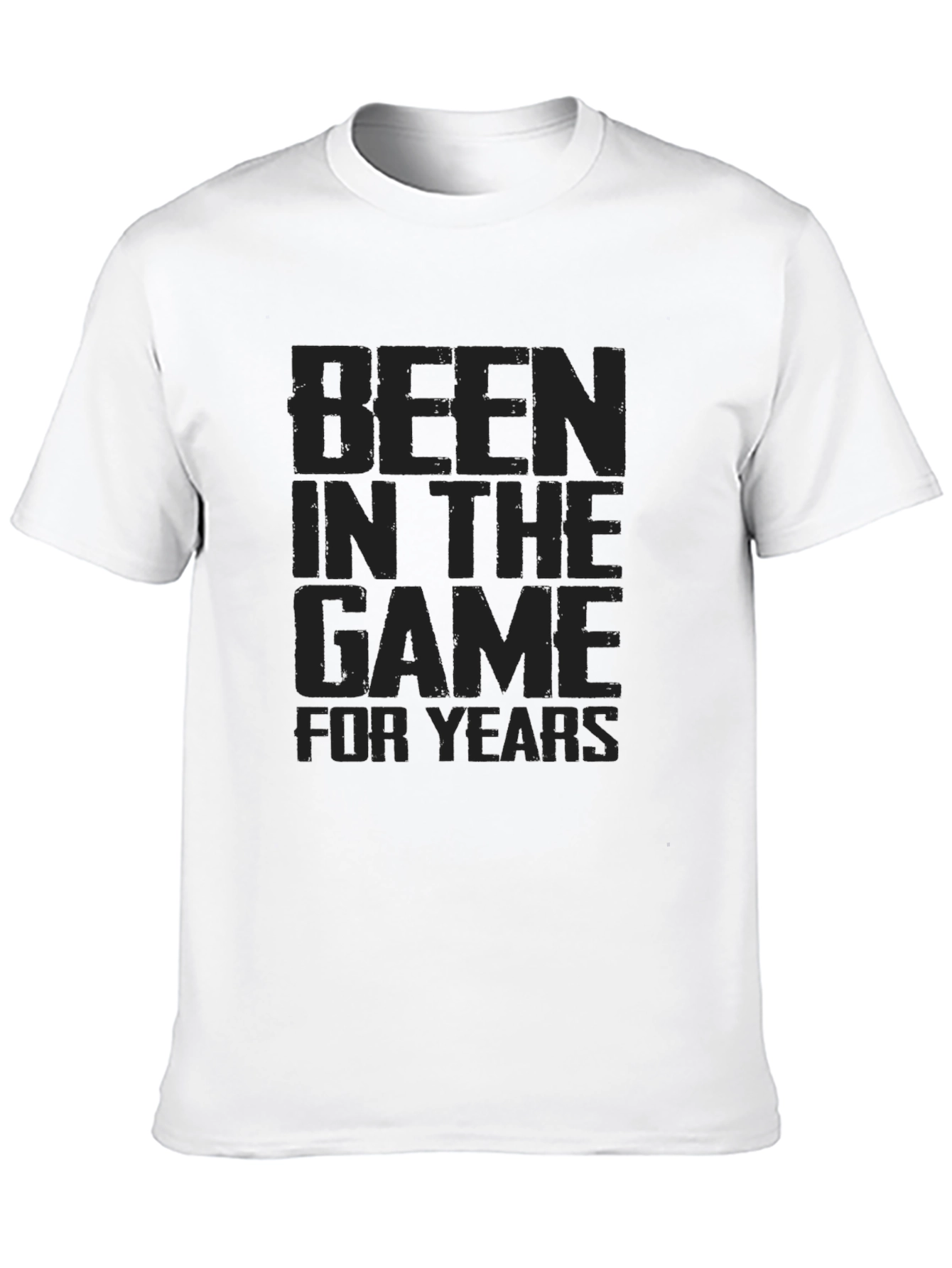 Been in the Game for Years Black T-Shirt