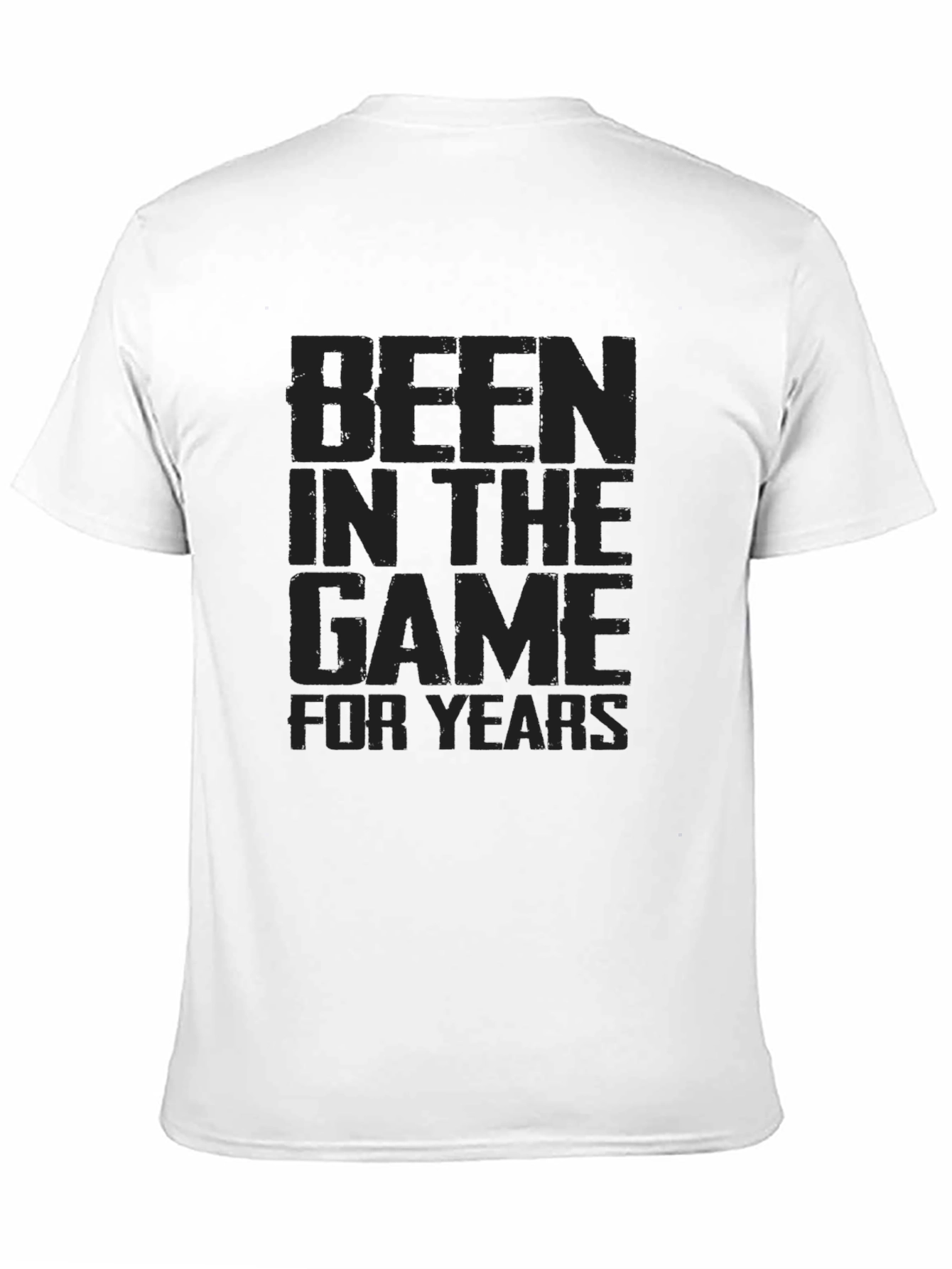 Been in the Game for Years Black T-Shirt