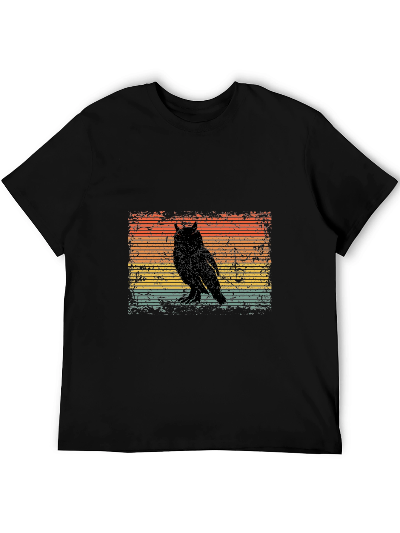 Retro Owl Silhouette T-Shirt