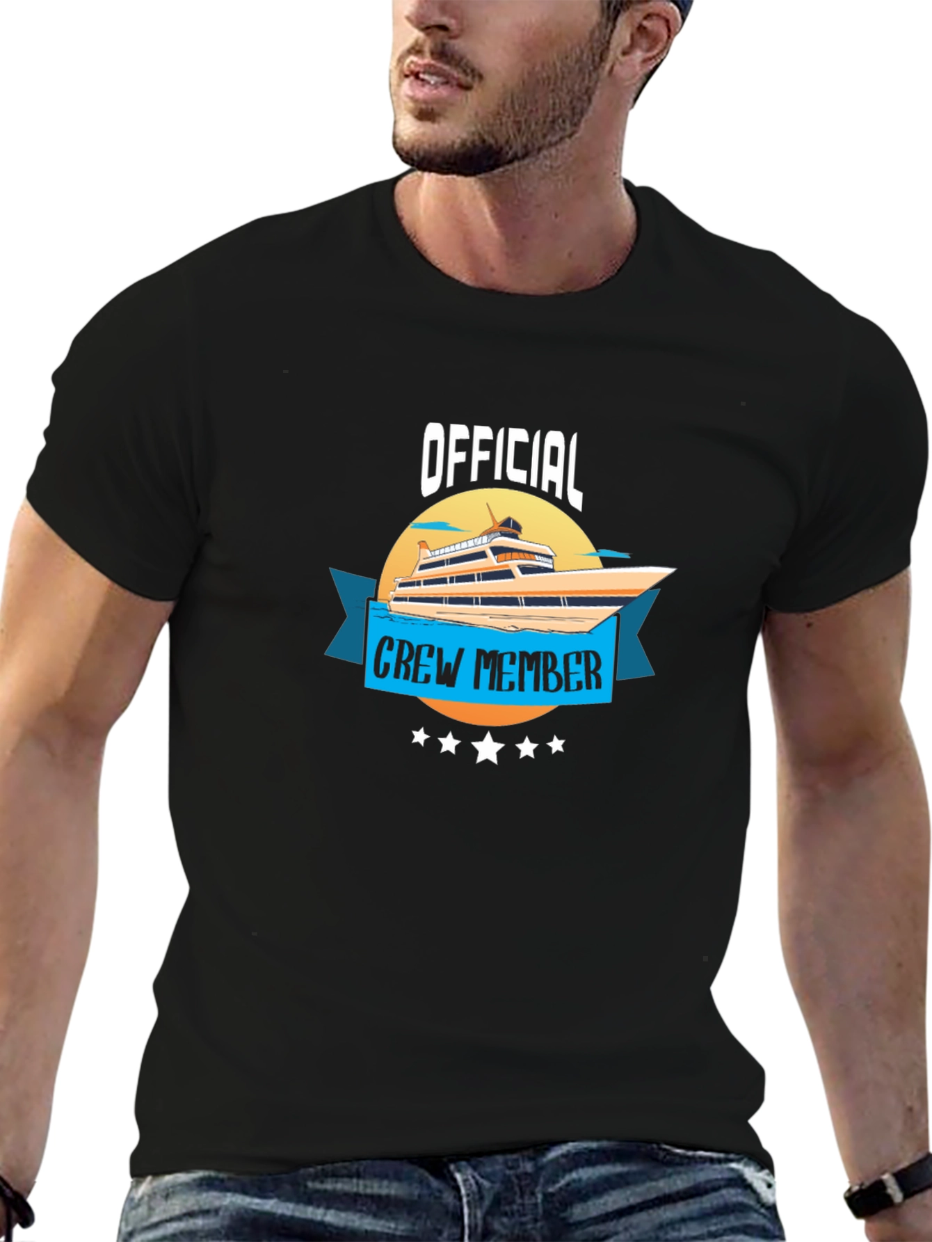 Official Crew Member T-Shirt - Yacht Design