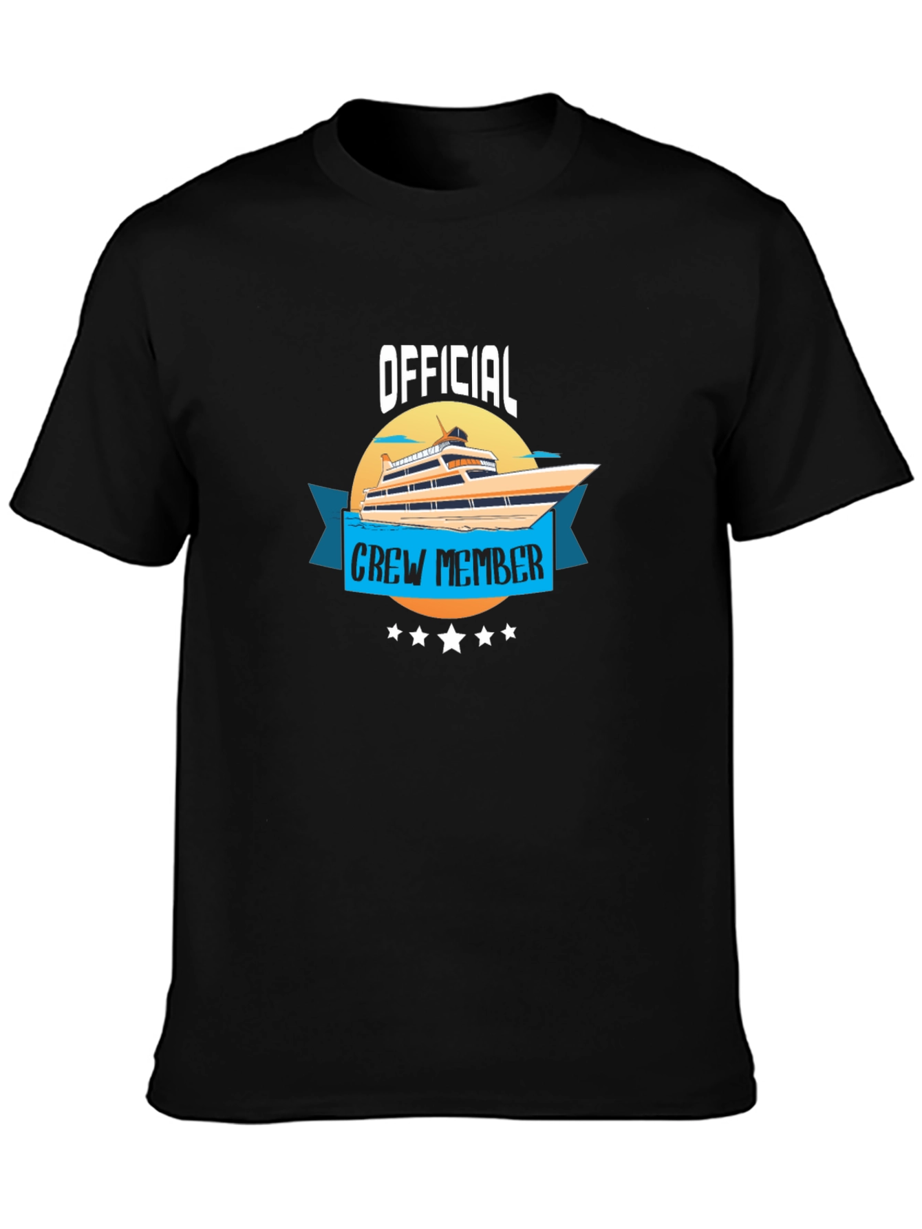 Official Crew Member T-Shirt - Yacht Design