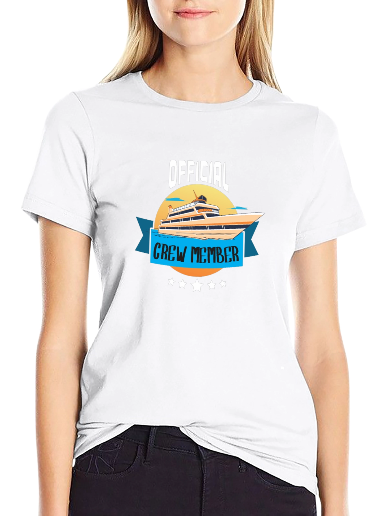 Official Crew Member T-Shirt - Yacht Design