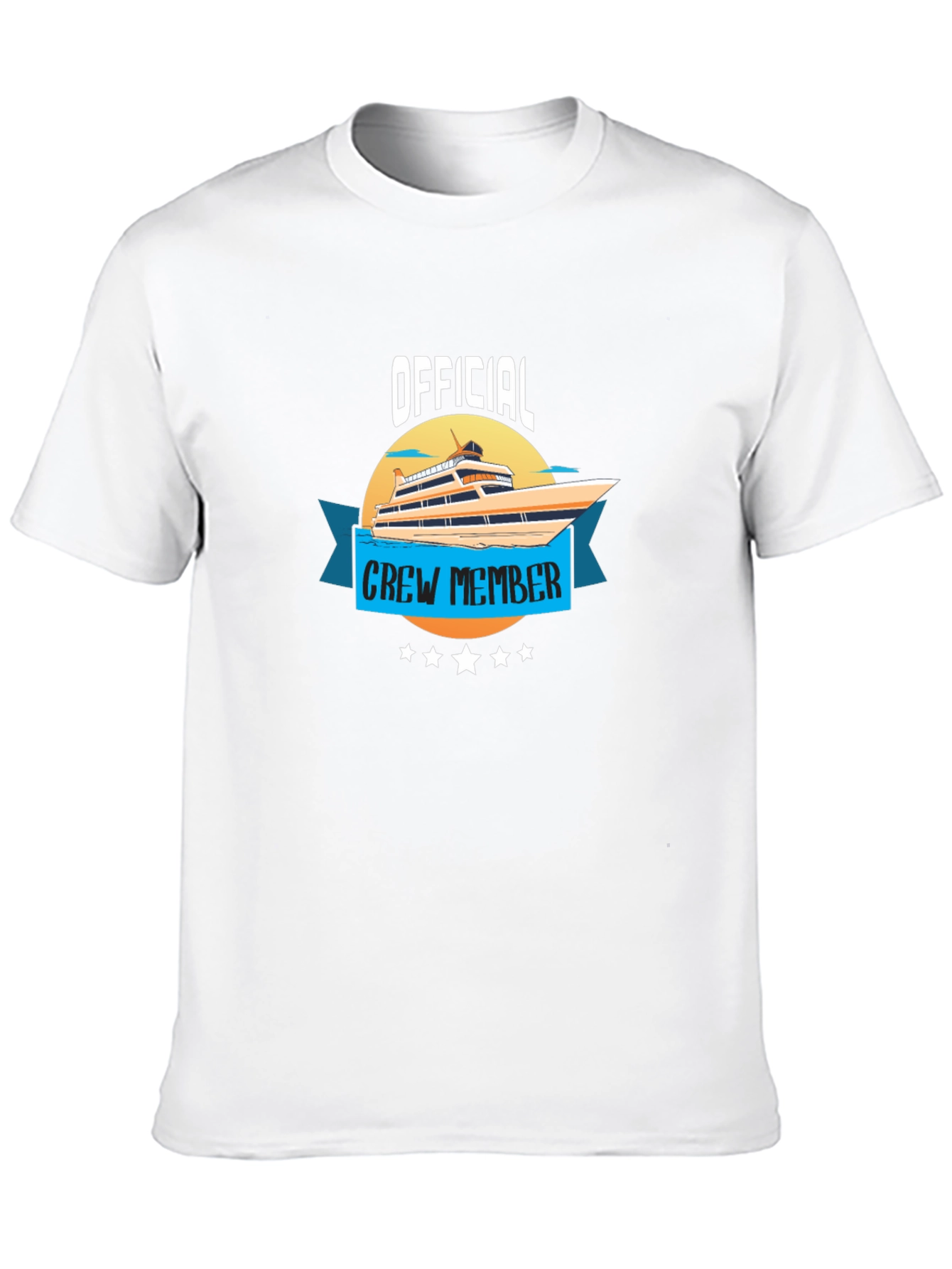 Official Crew Member T-Shirt - Yacht Design