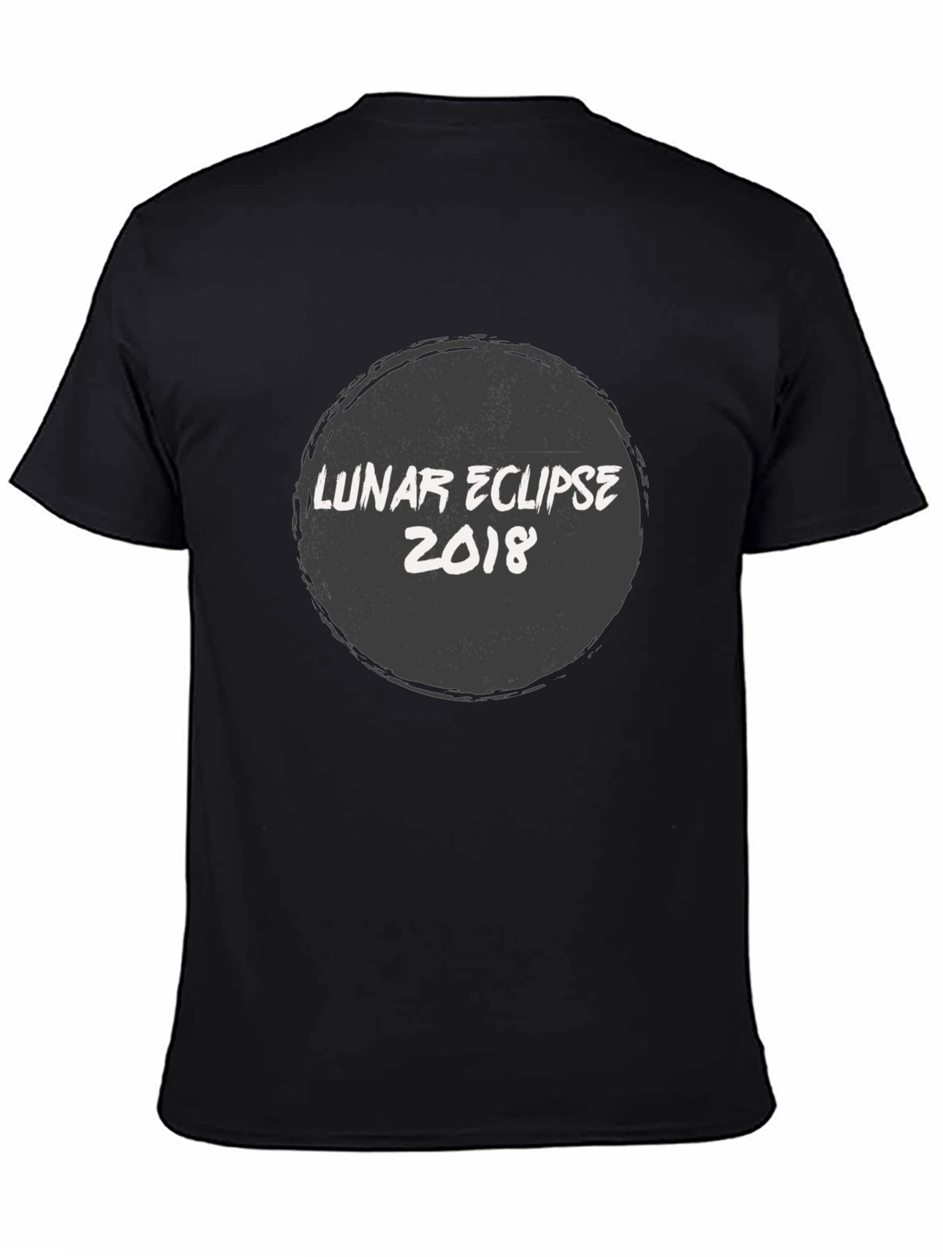 Lunar Eclipse 2018 Black T-Shirt