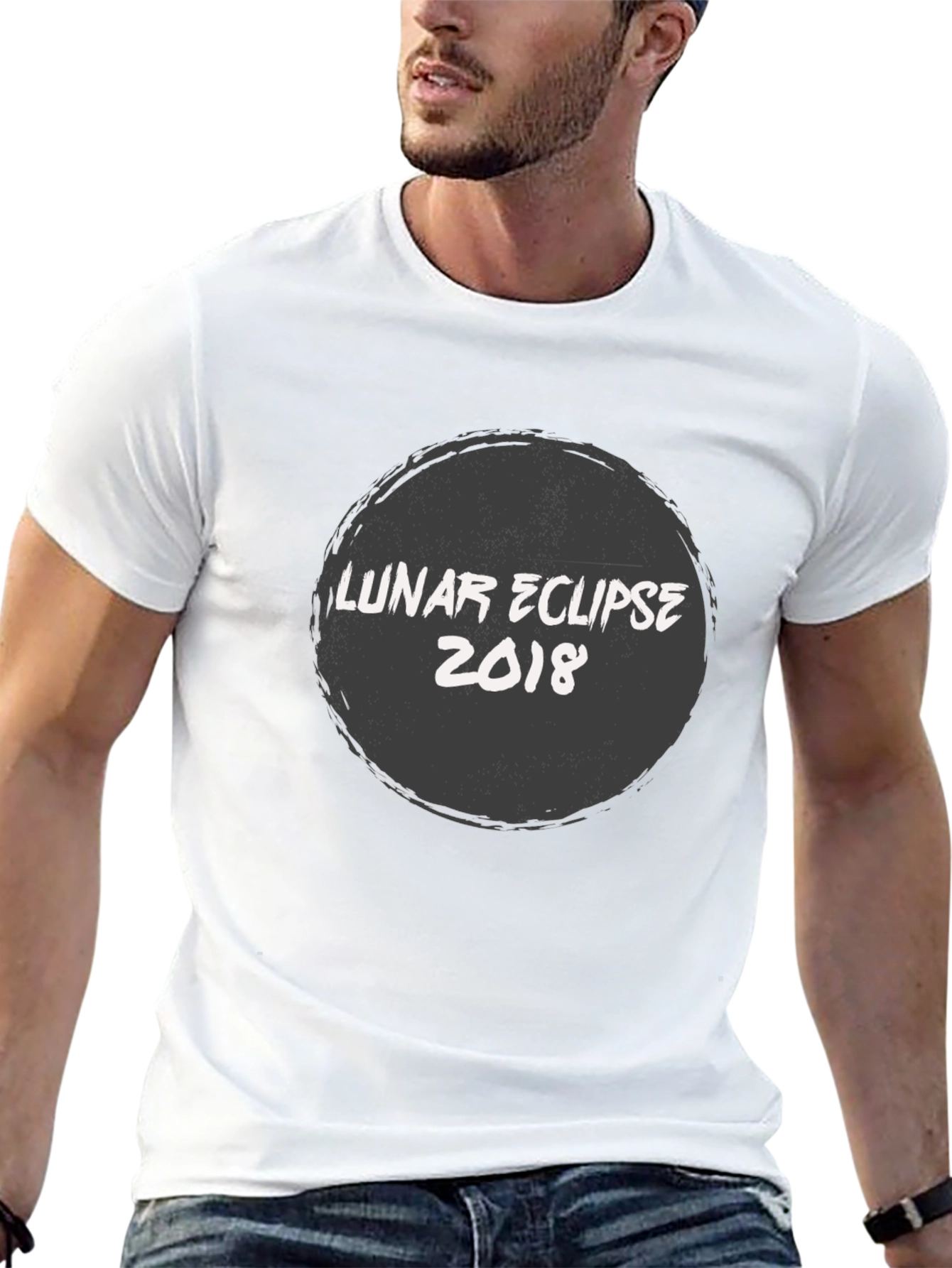 Lunar Eclipse 2018 Black T-Shirt