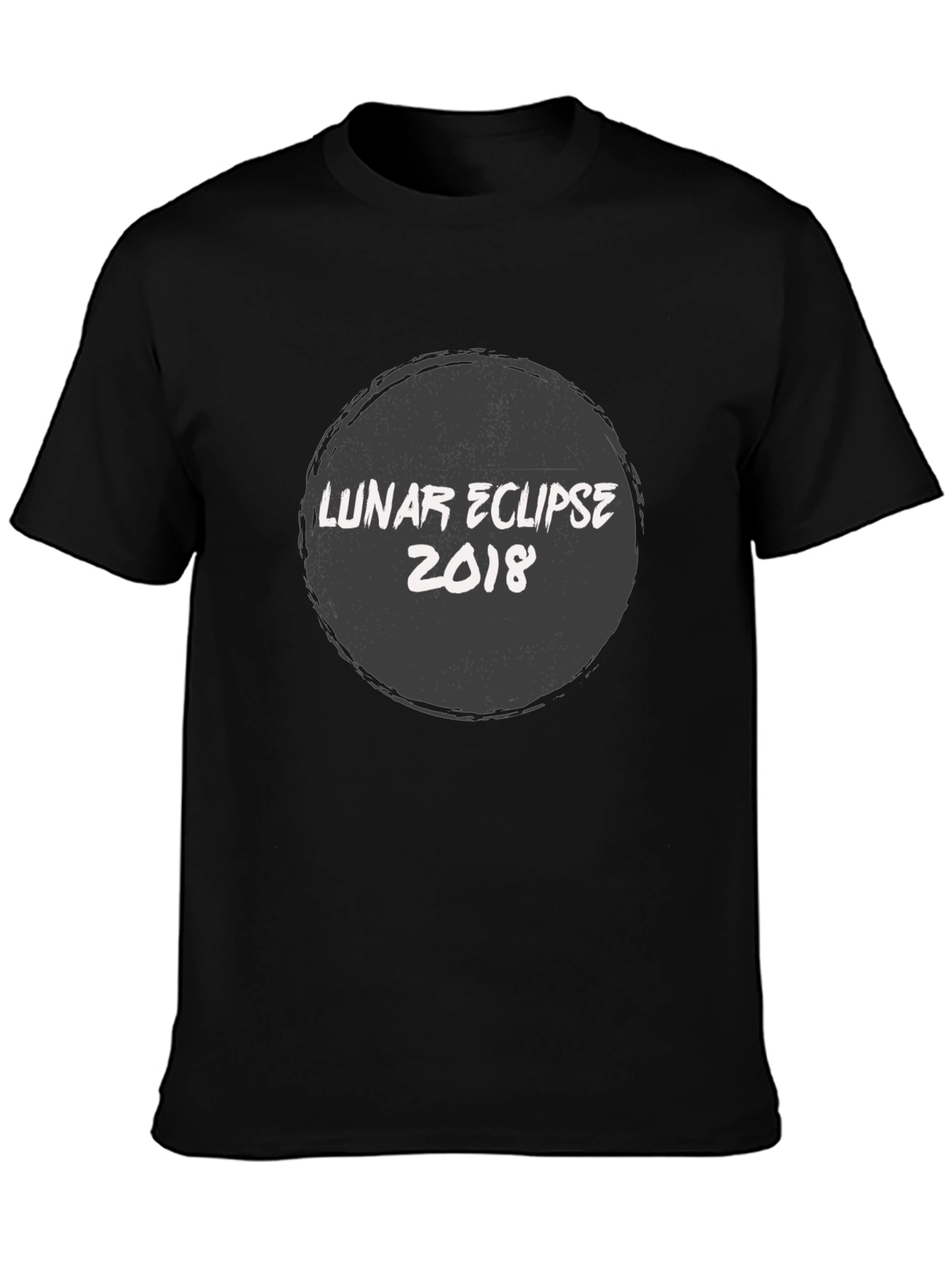 Lunar Eclipse 2018 Black T-Shirt