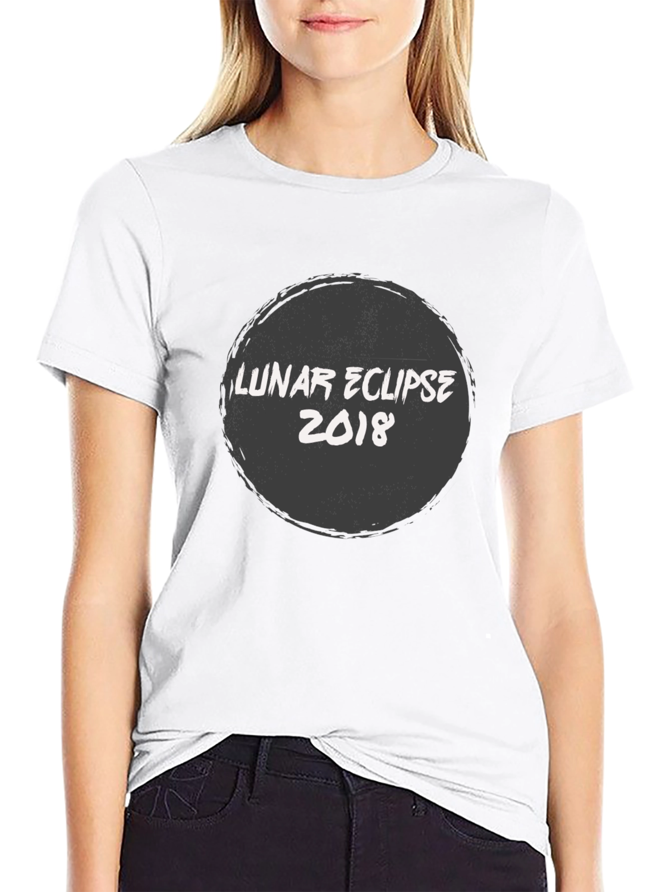 Lunar Eclipse 2018 Black T-Shirt