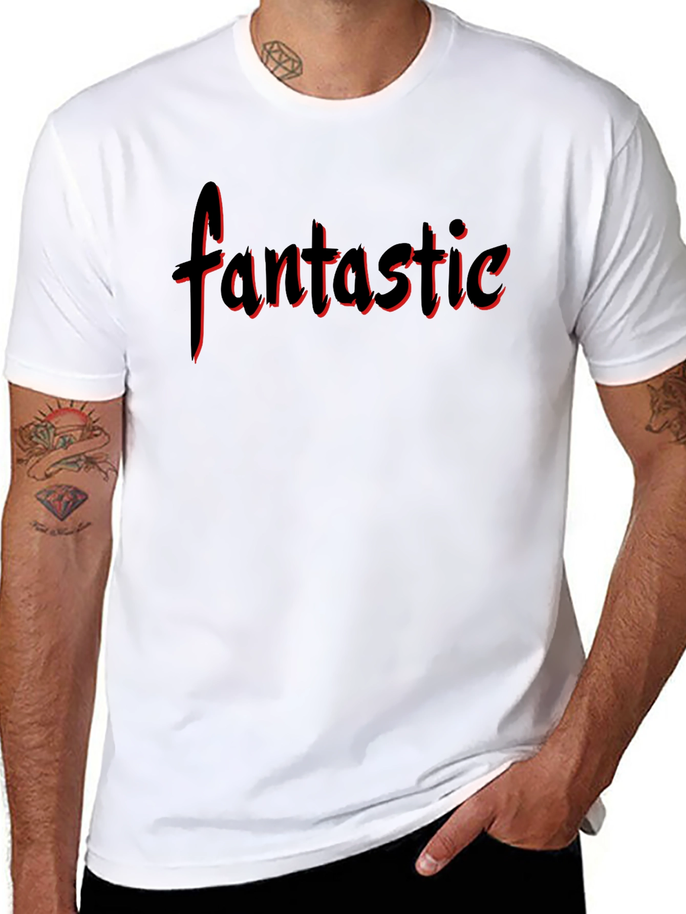 Fantastic Graphic Black T-Shirt