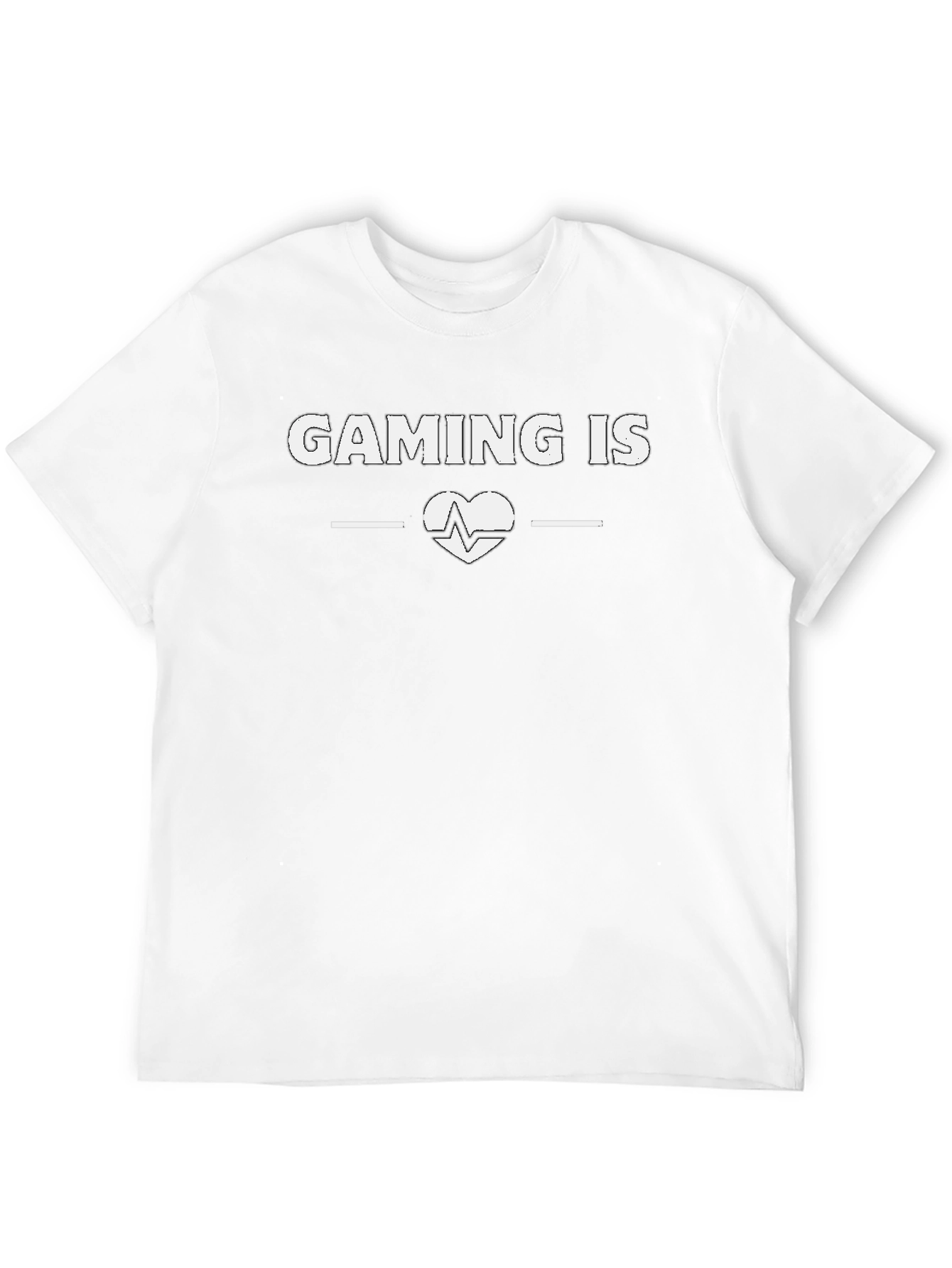 Gaming Is Lifebeat T-Shirt - Gamer Style