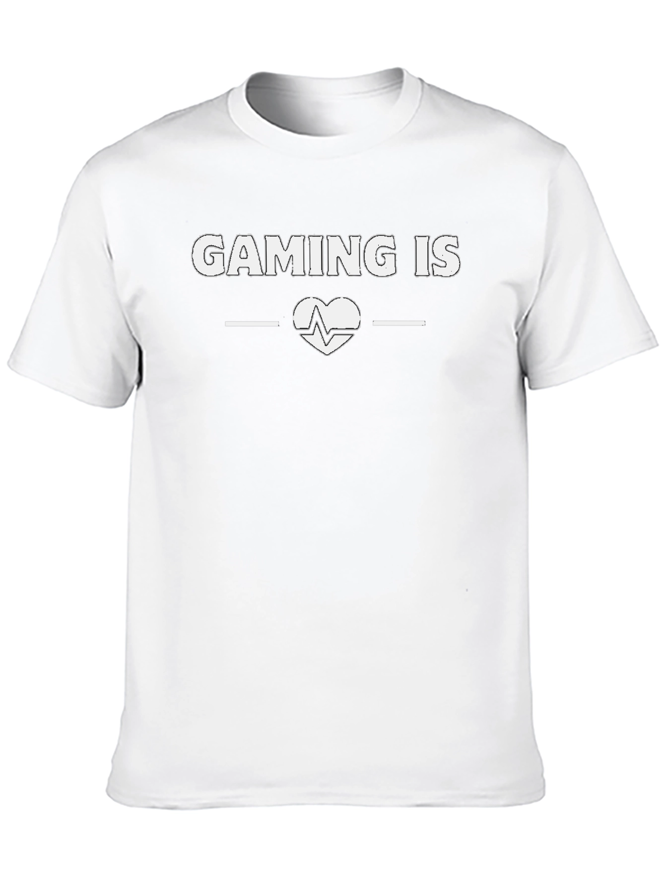 Gaming Is Lifebeat T-Shirt - Gamer Style