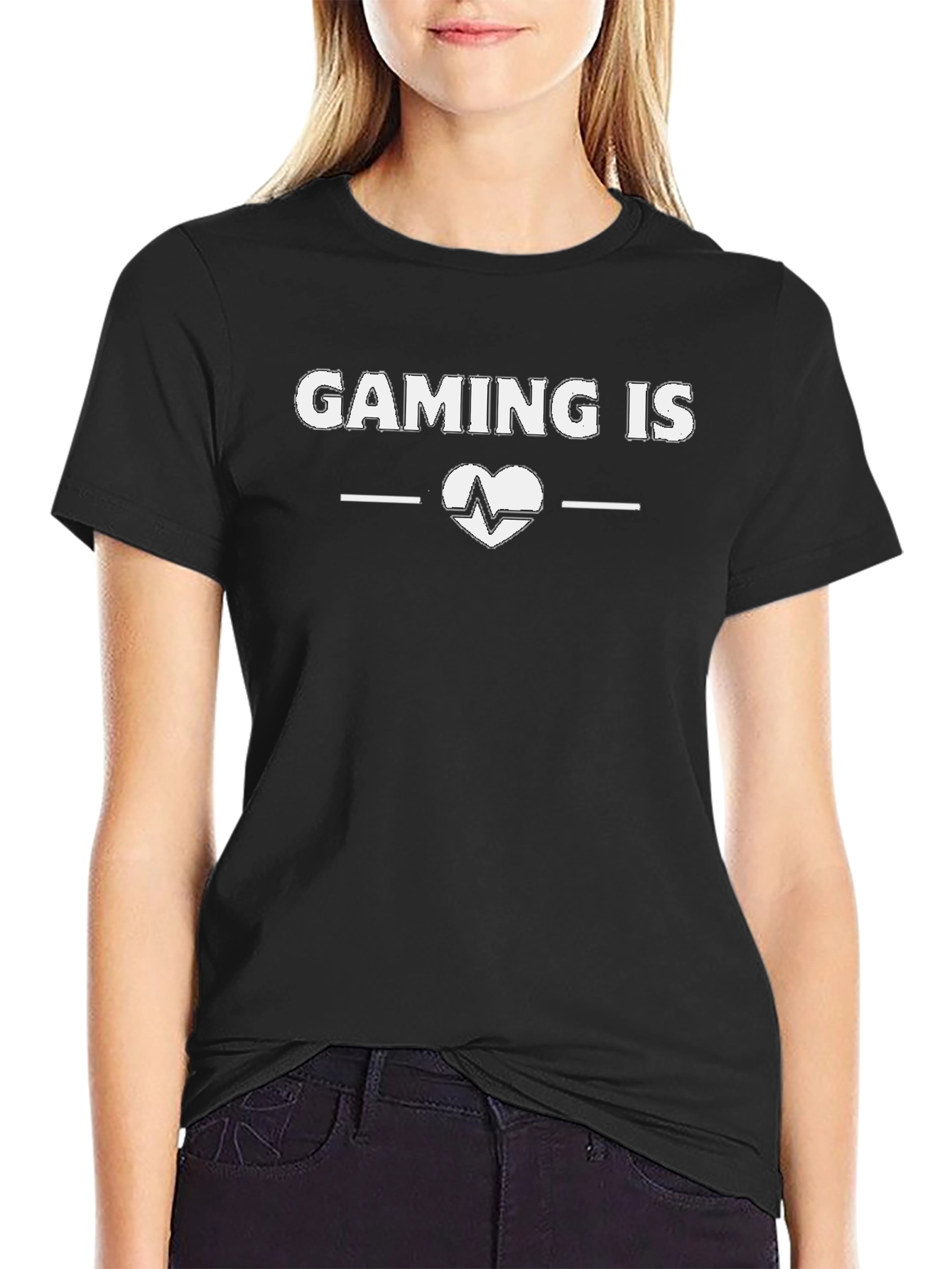 Gaming Is Lifebeat T-Shirt - Gamer Style
