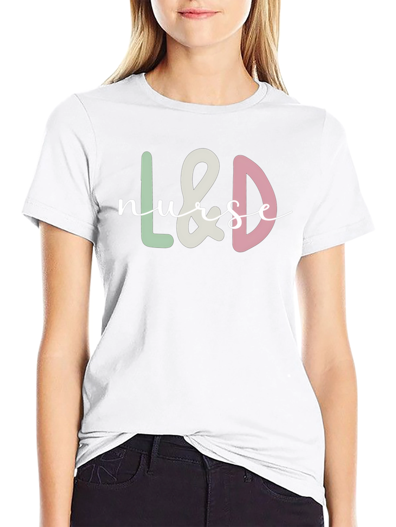 L&D Nurse Graphic Tee - Soft & Stylish