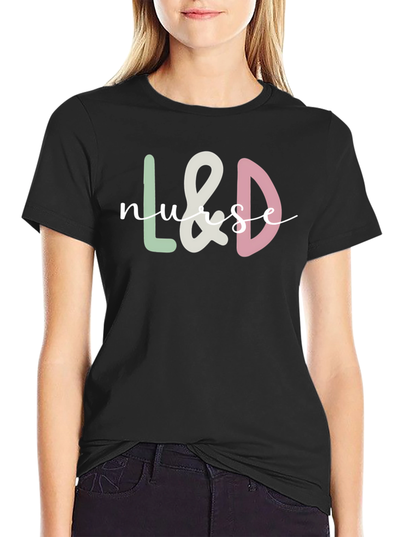 L&D Nurse Graphic Tee - Soft & Stylish