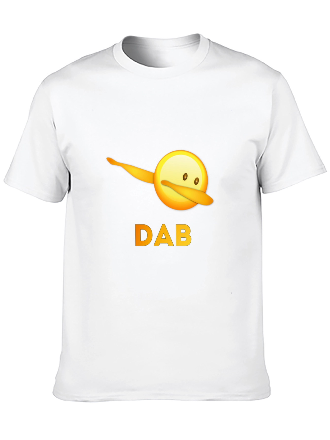 Dabbing Emoji Graphic Tee - Mens Black T-Shirt