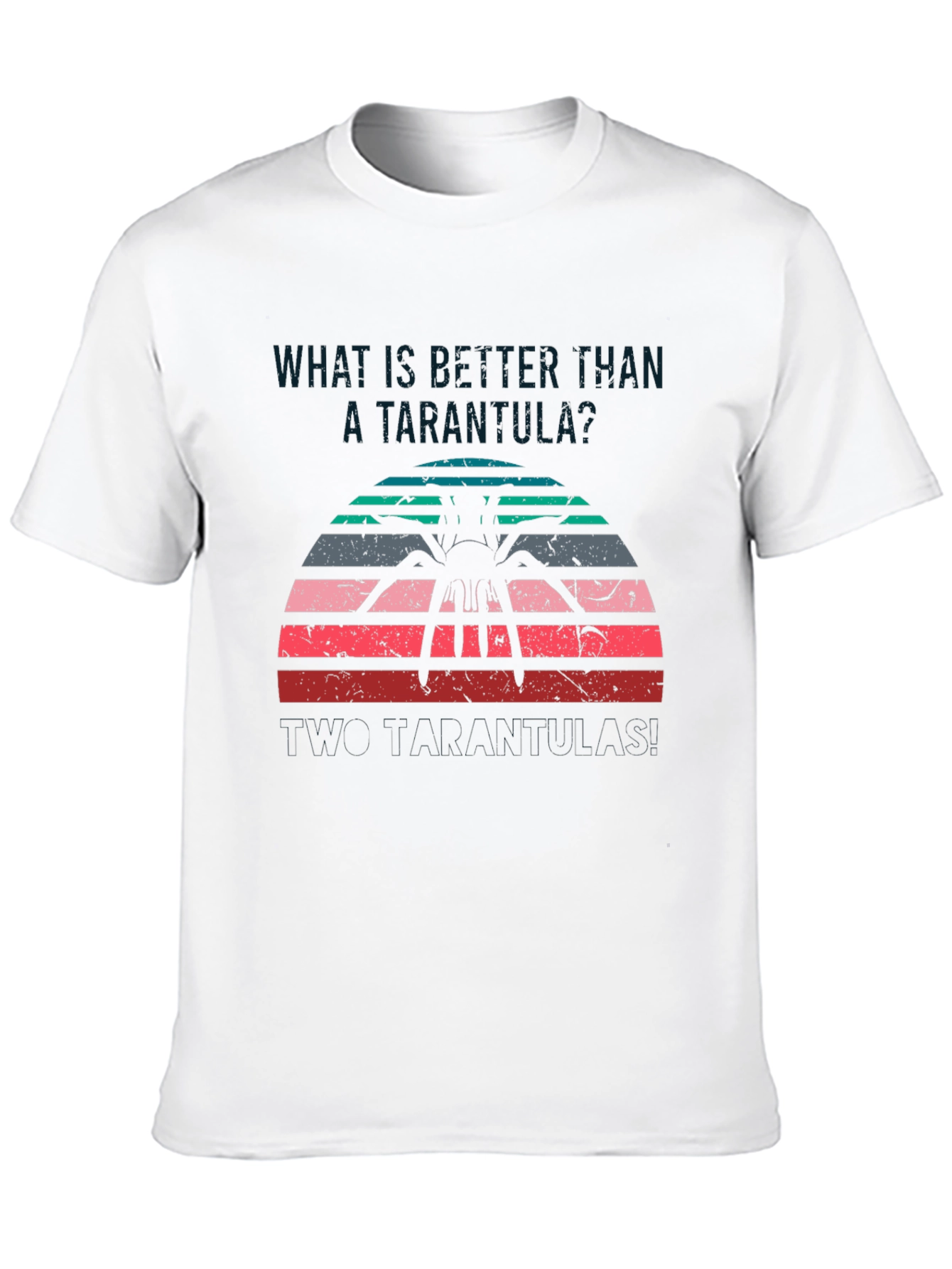 Tarantula Sunset Graphic T-Shirt