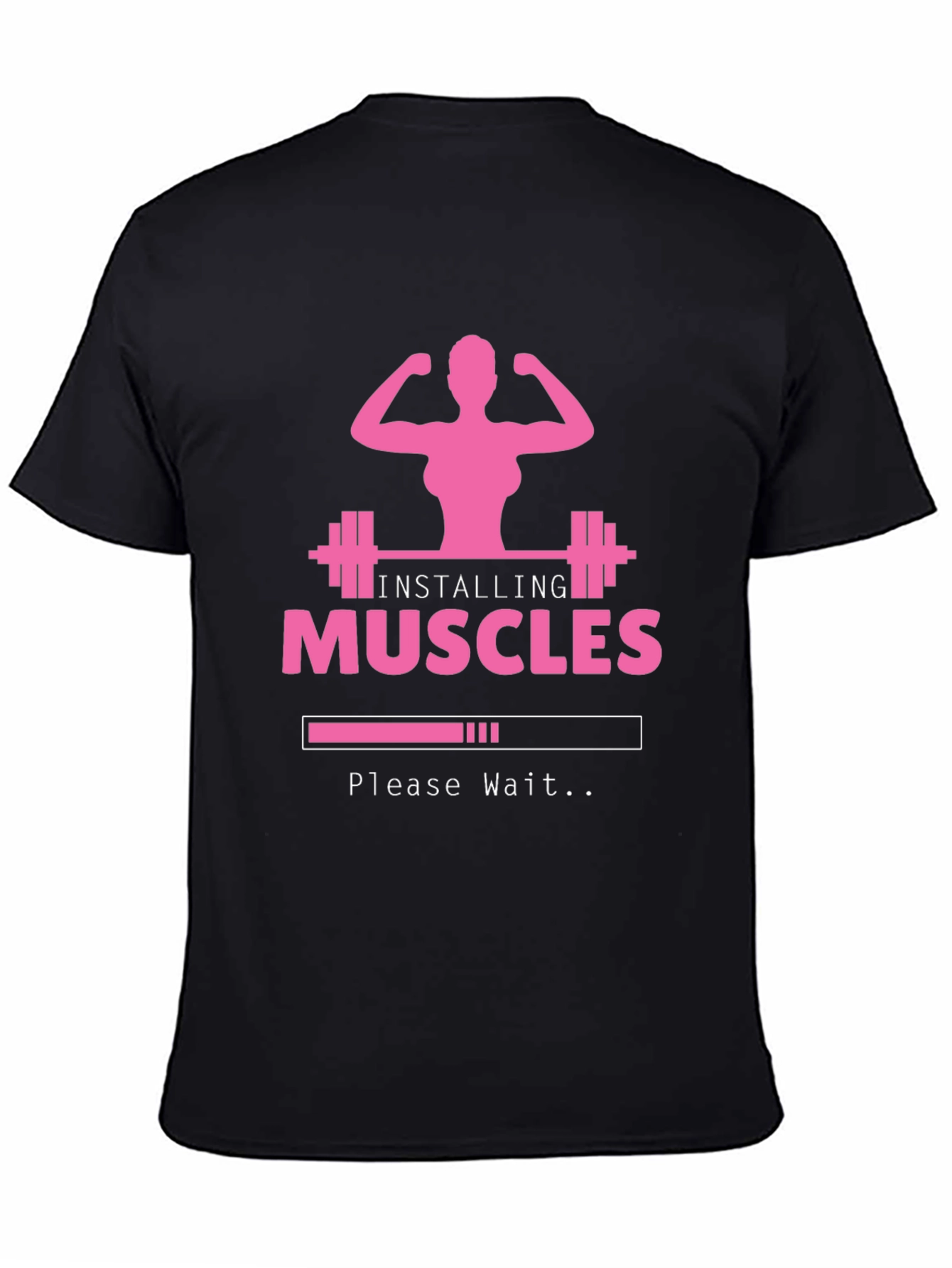 Installing Muscles Graphic Tee - Black