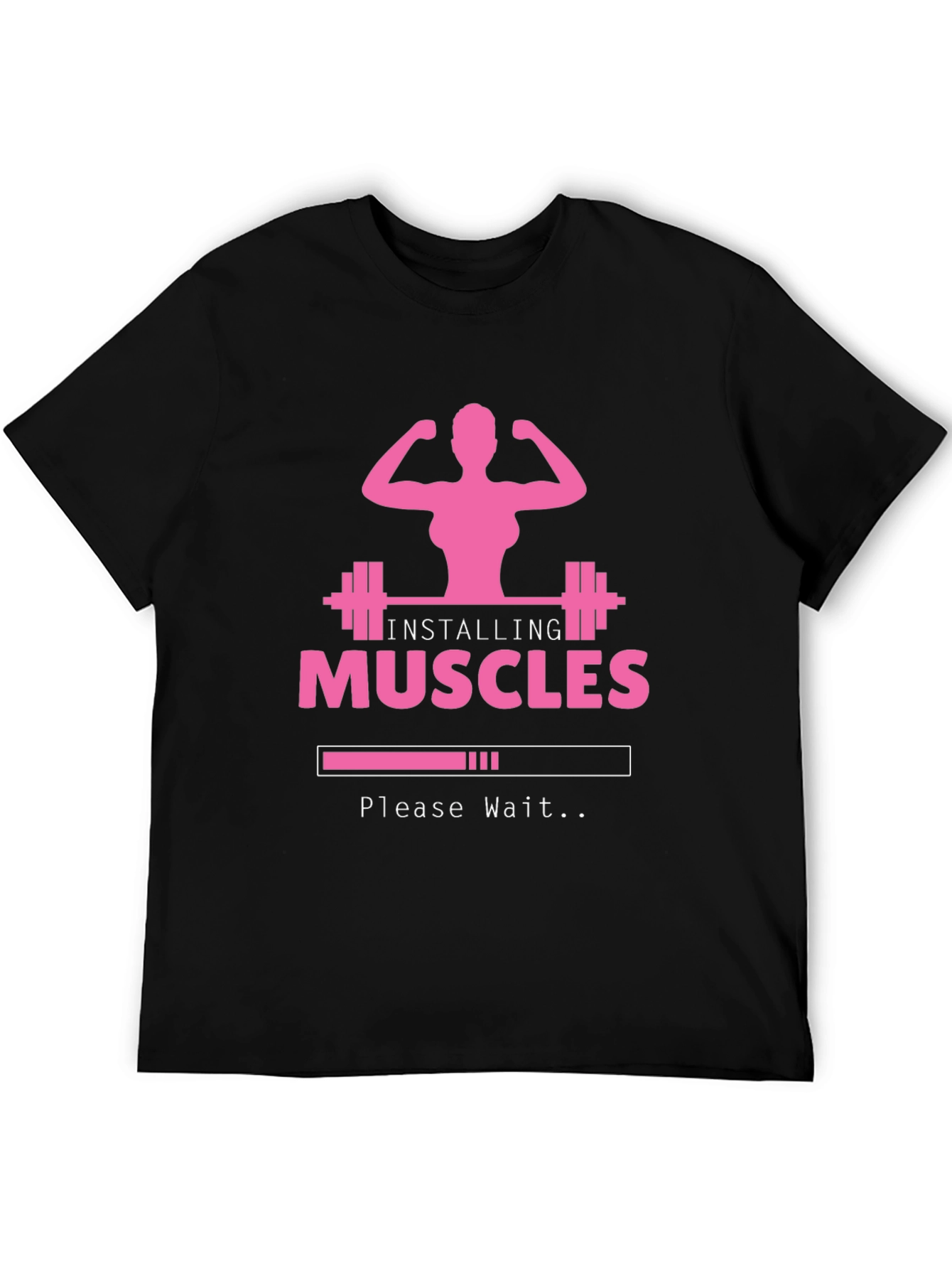 Installing Muscles Graphic Tee - Black