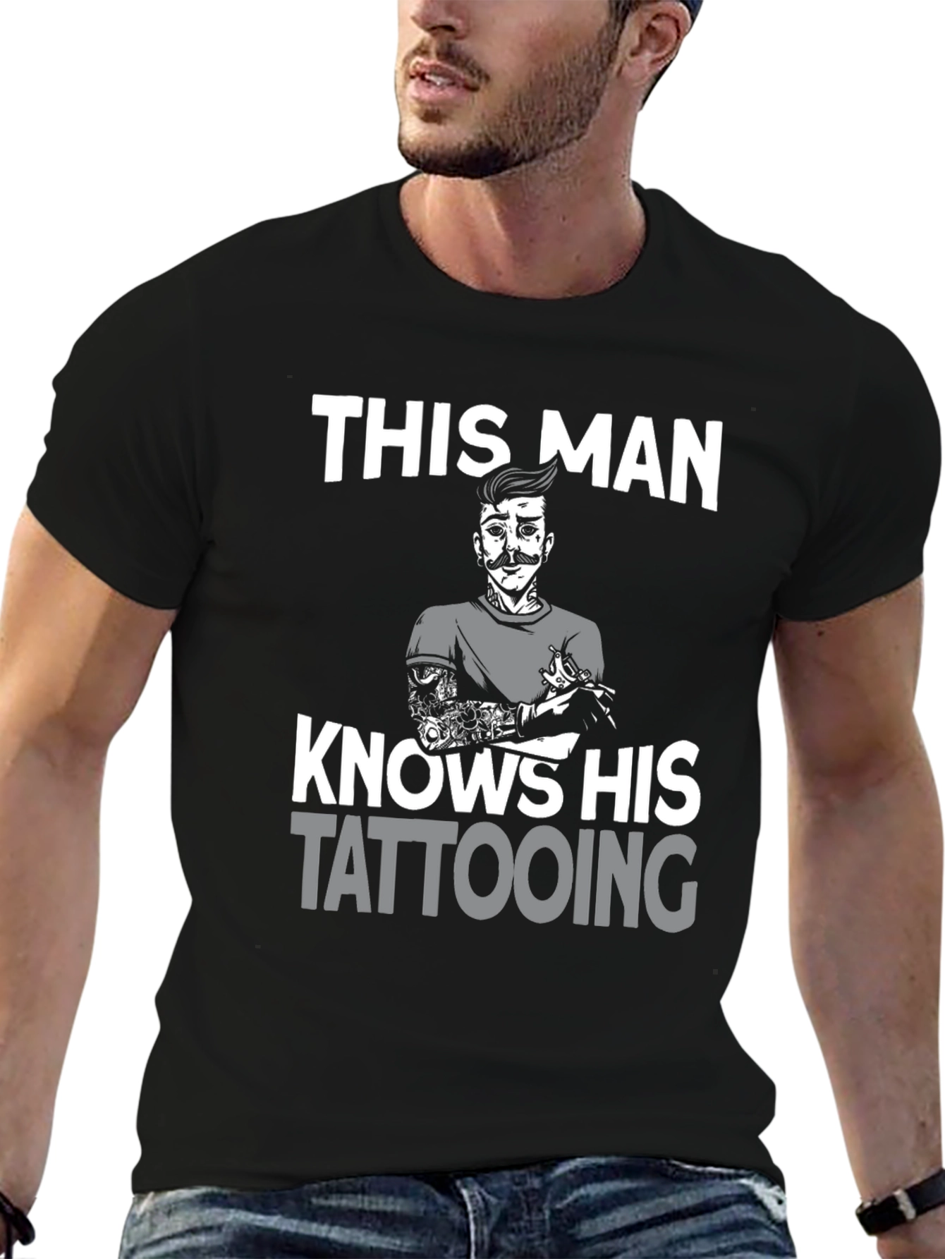 Tattoo Artist T-Shirt - This Man Knows His Tattooing