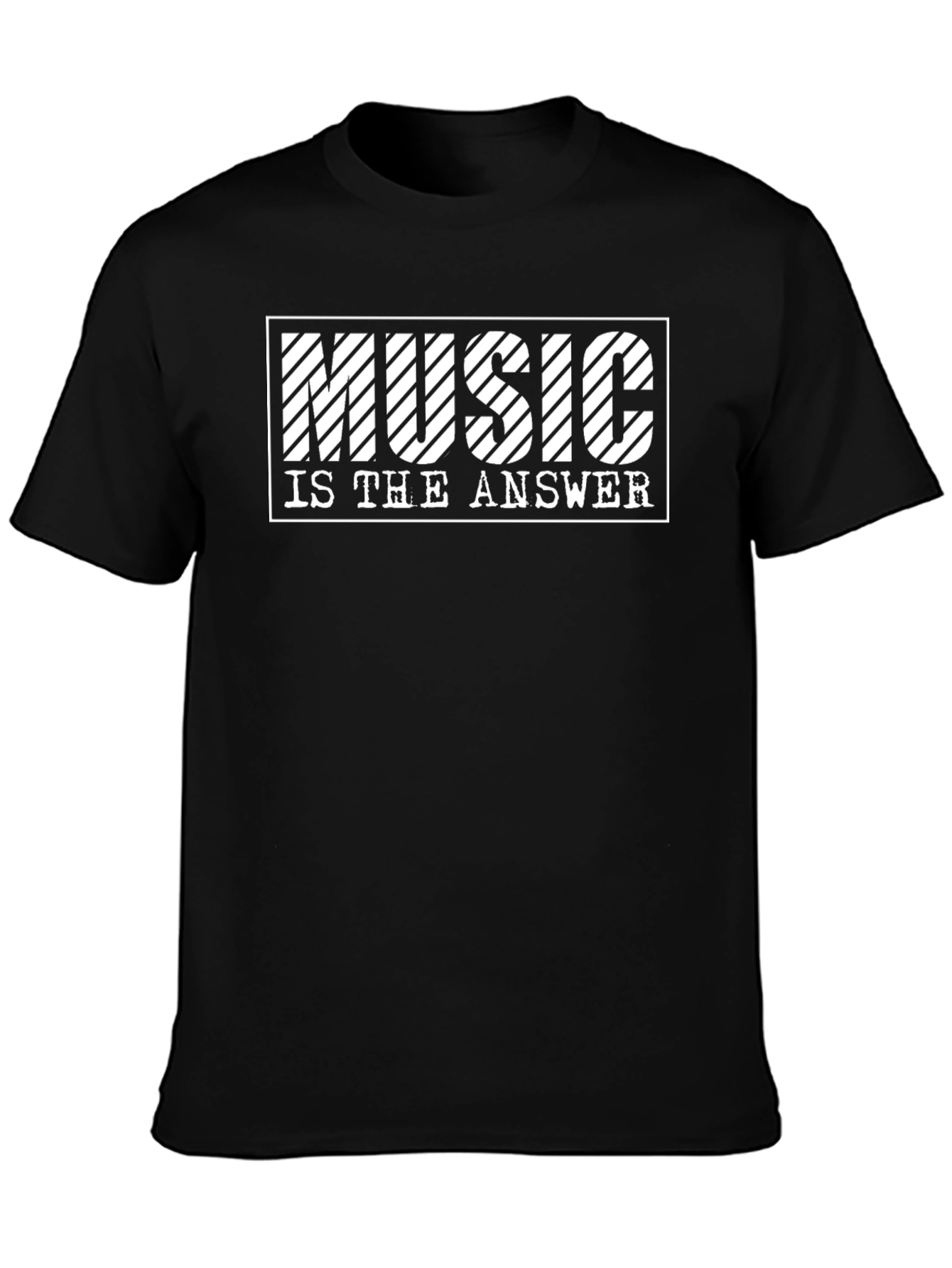 Music Is The Answer Graphic Tee