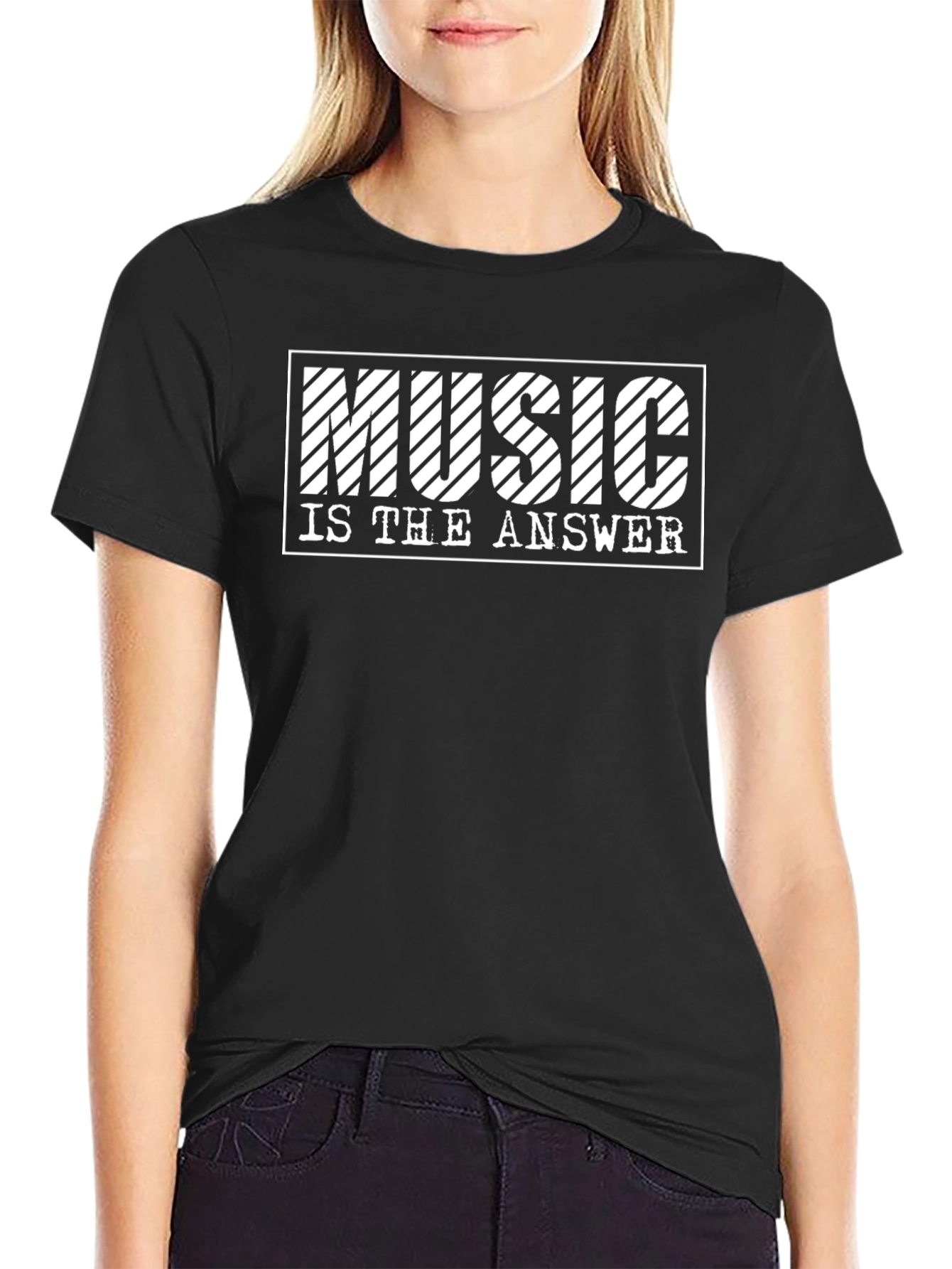 Music Is The Answer Graphic Tee