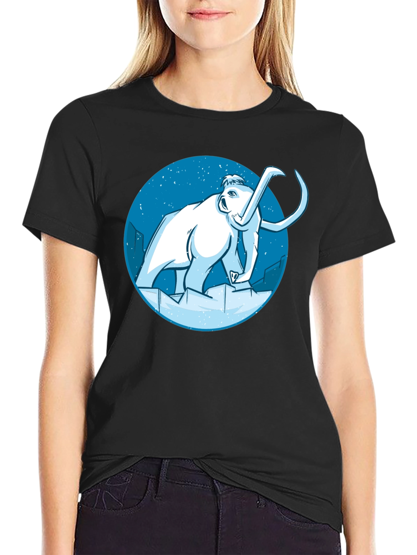 Mammoth Graphic T-Shirt - Cool Black Tee