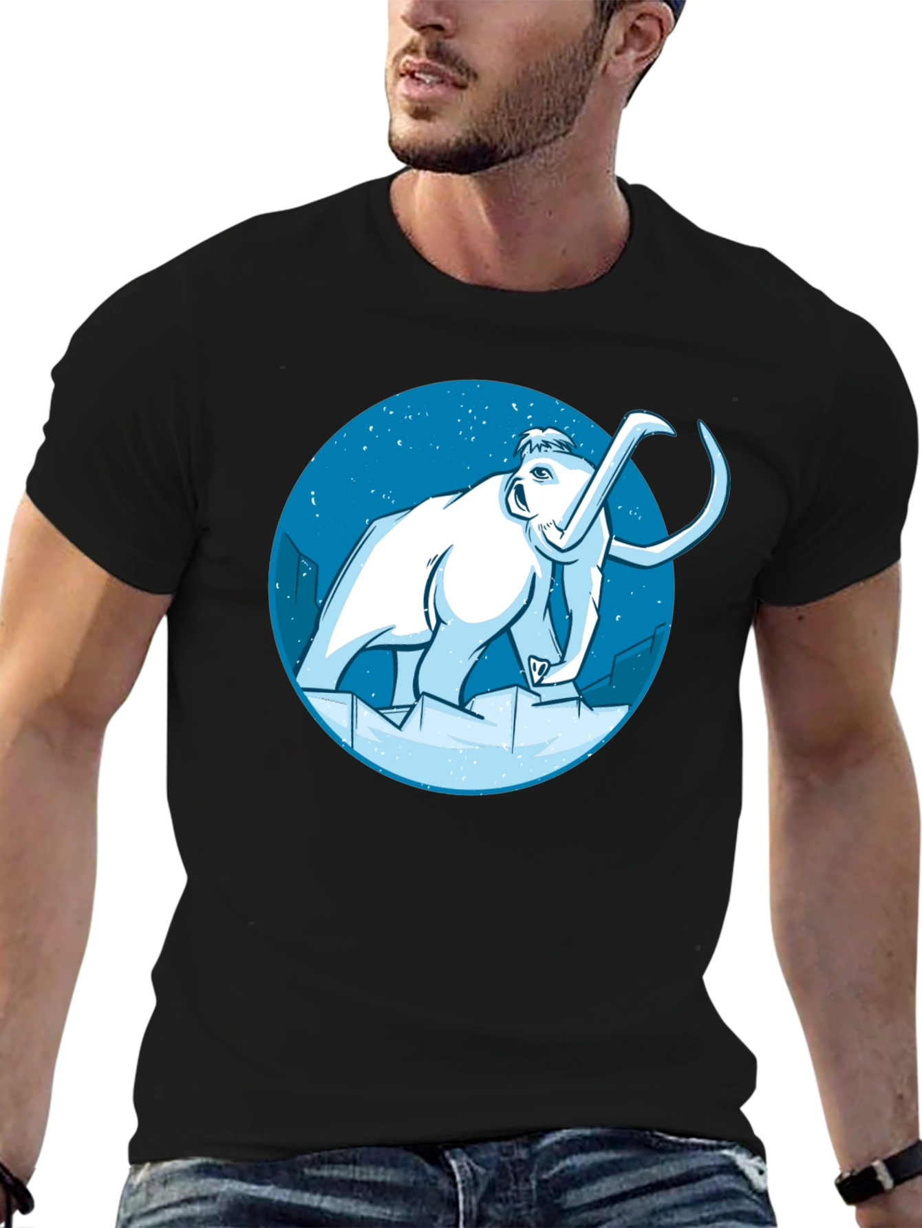 Mammoth Graphic T-Shirt - Cool Black Tee