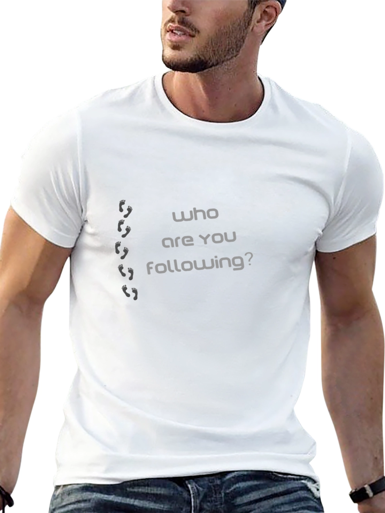 Who Are You Following? Graphic Tee