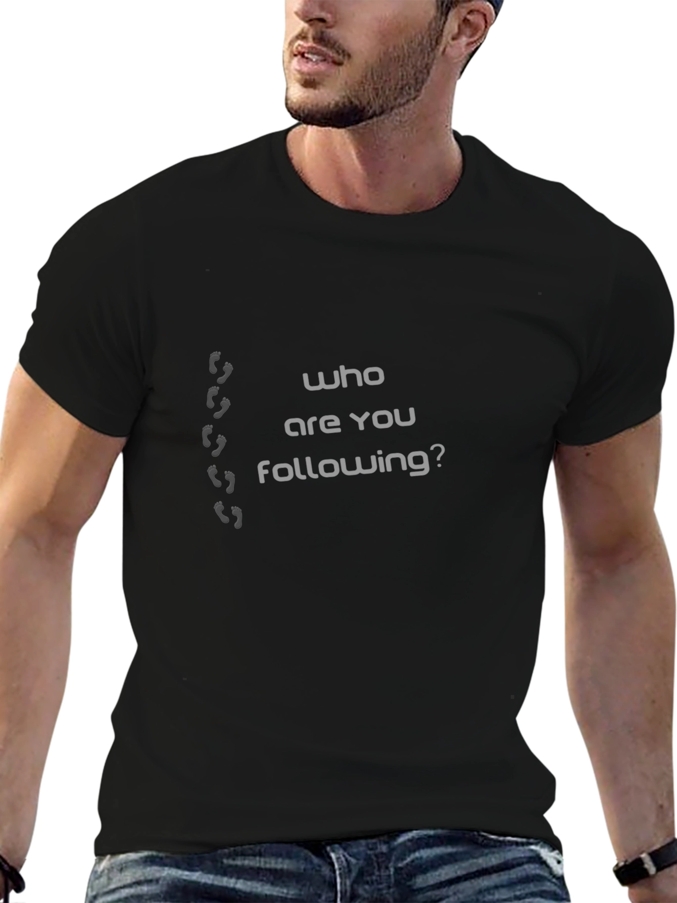 Who Are You Following? Graphic Tee
