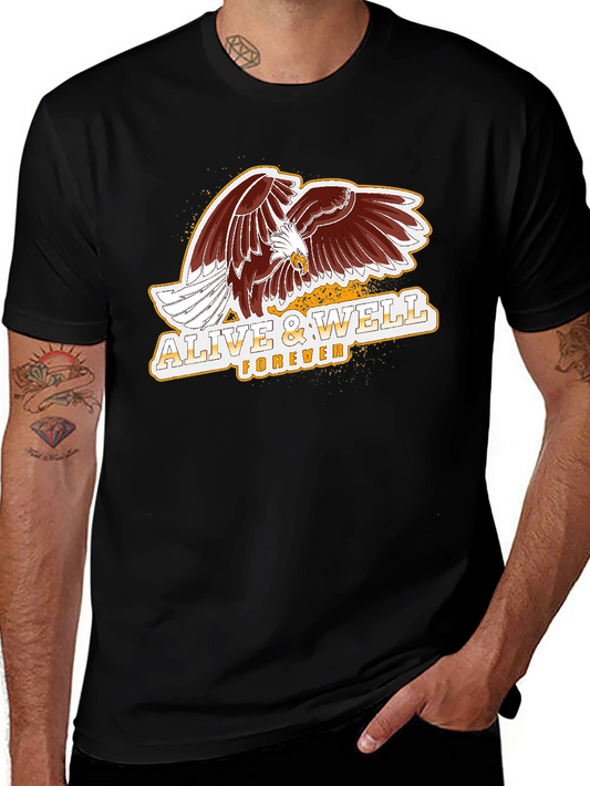 Alive & Well Forever Eagle Graphic T-Shirt